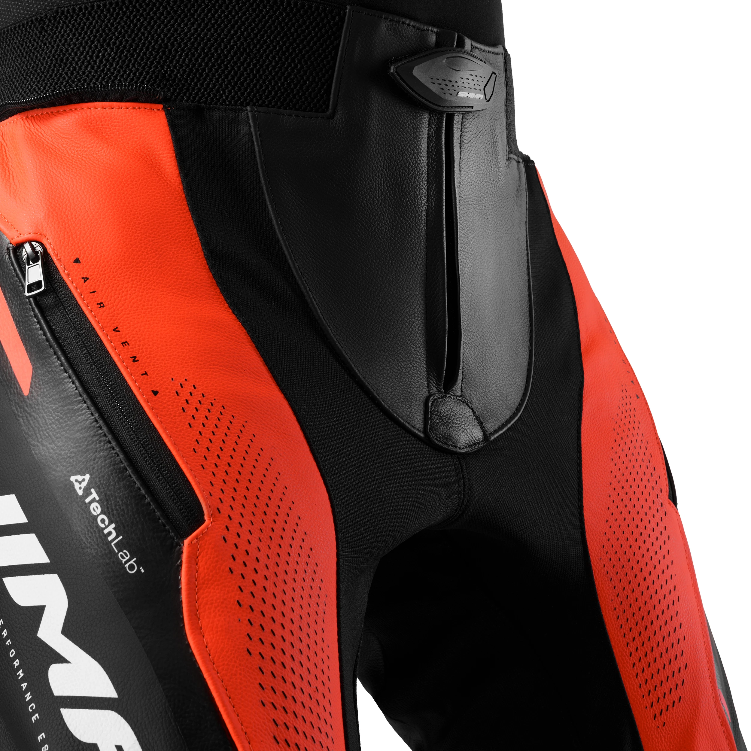 SHIMA MISSION ST MEN PNT RED FLUO