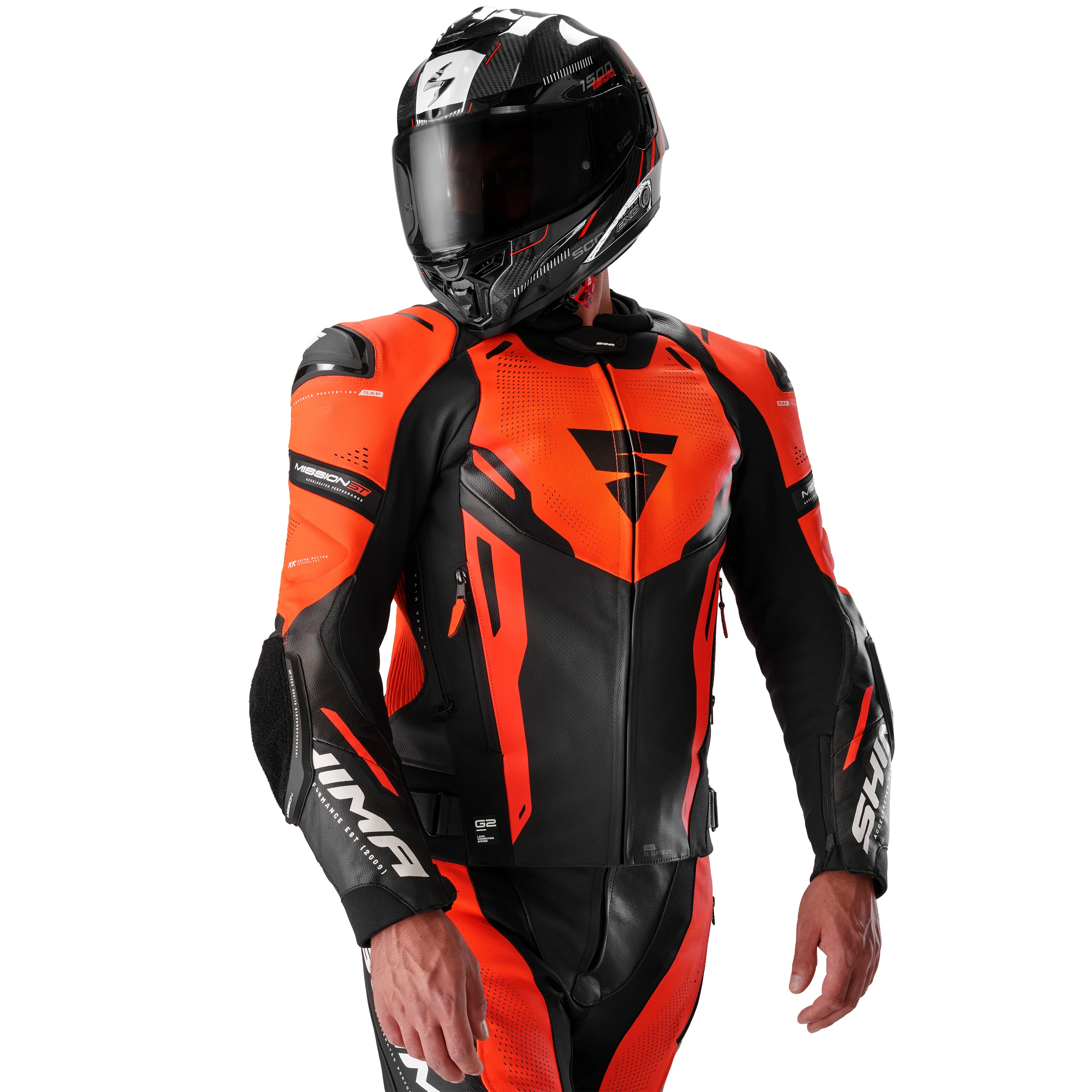 SHIMA MISSION ST MEN JKT G2 RED FLUO