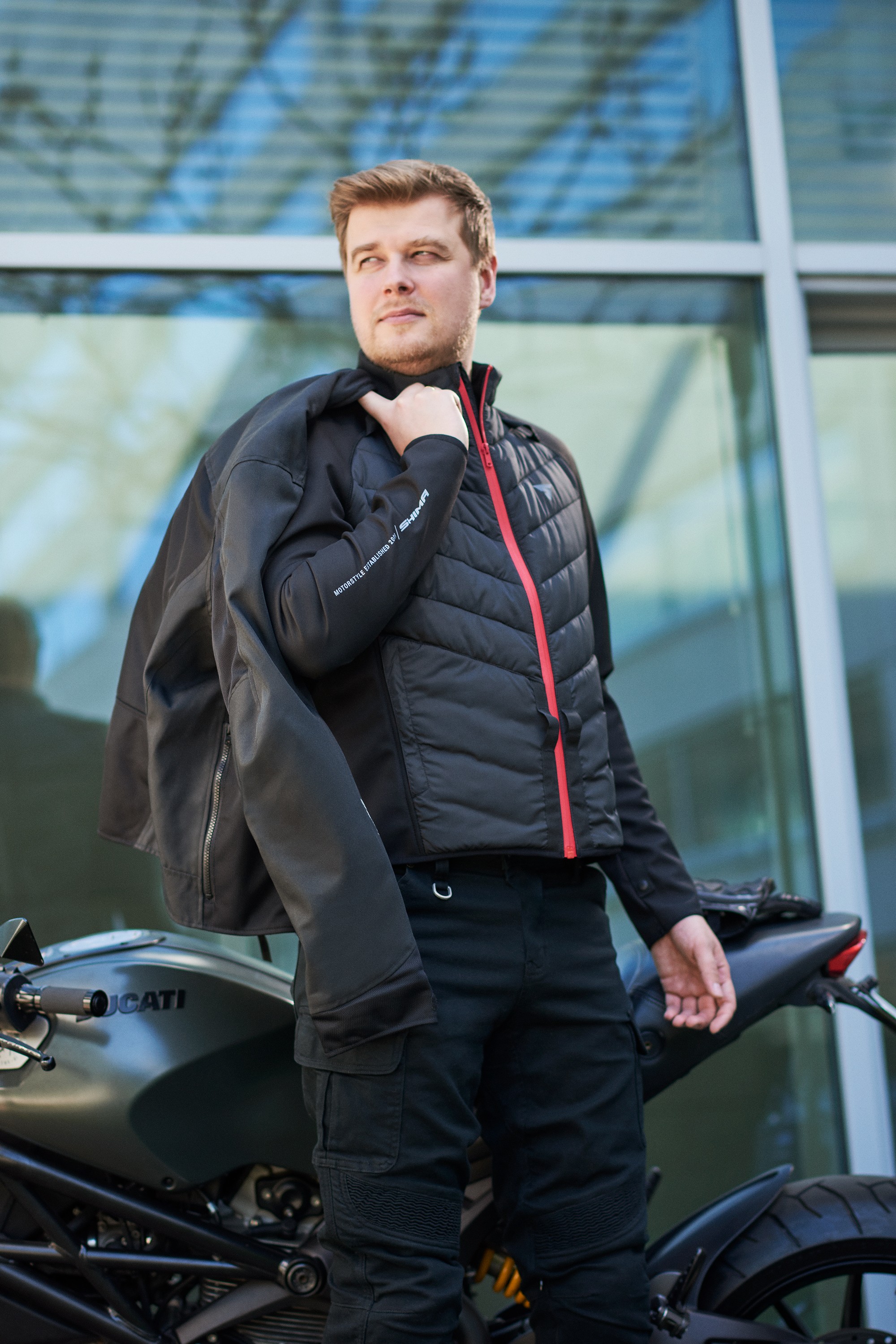 SHIMA WARMUP MEN BLK