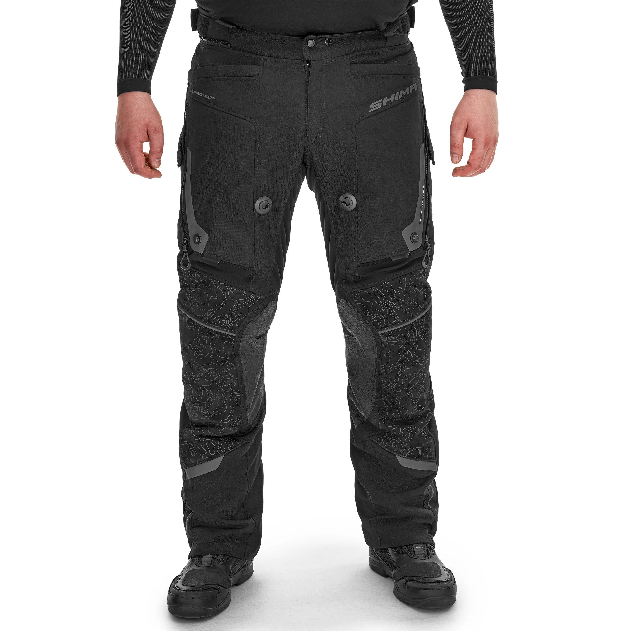 SHIMA TRACKER MEN PNT BLK