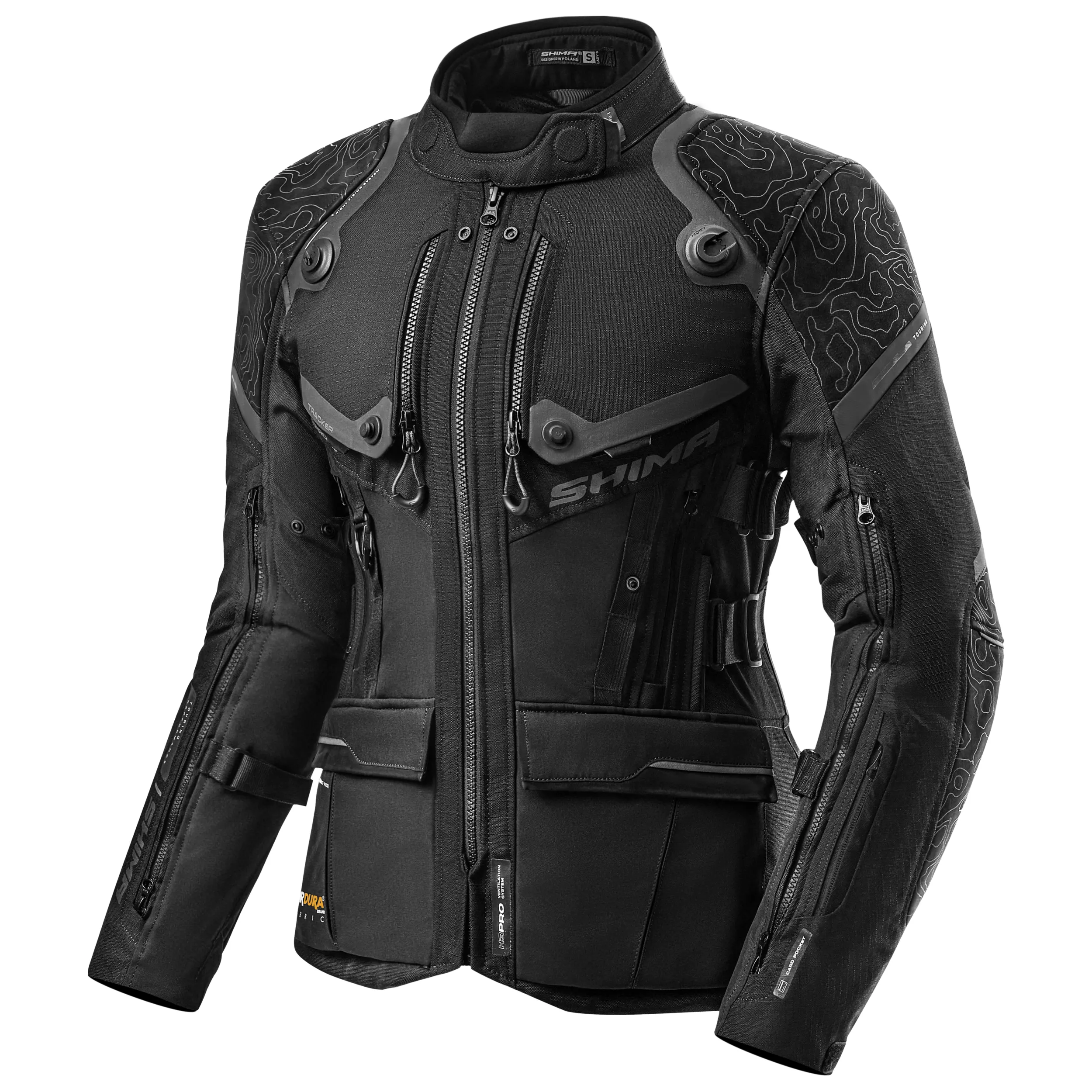 SHIMA TRACKER LADY JKT BLK