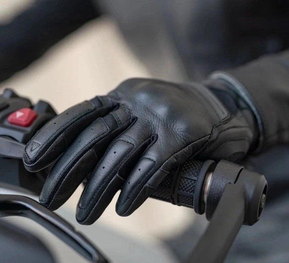 SHIMA MONACO GLOVES LADY BLACK