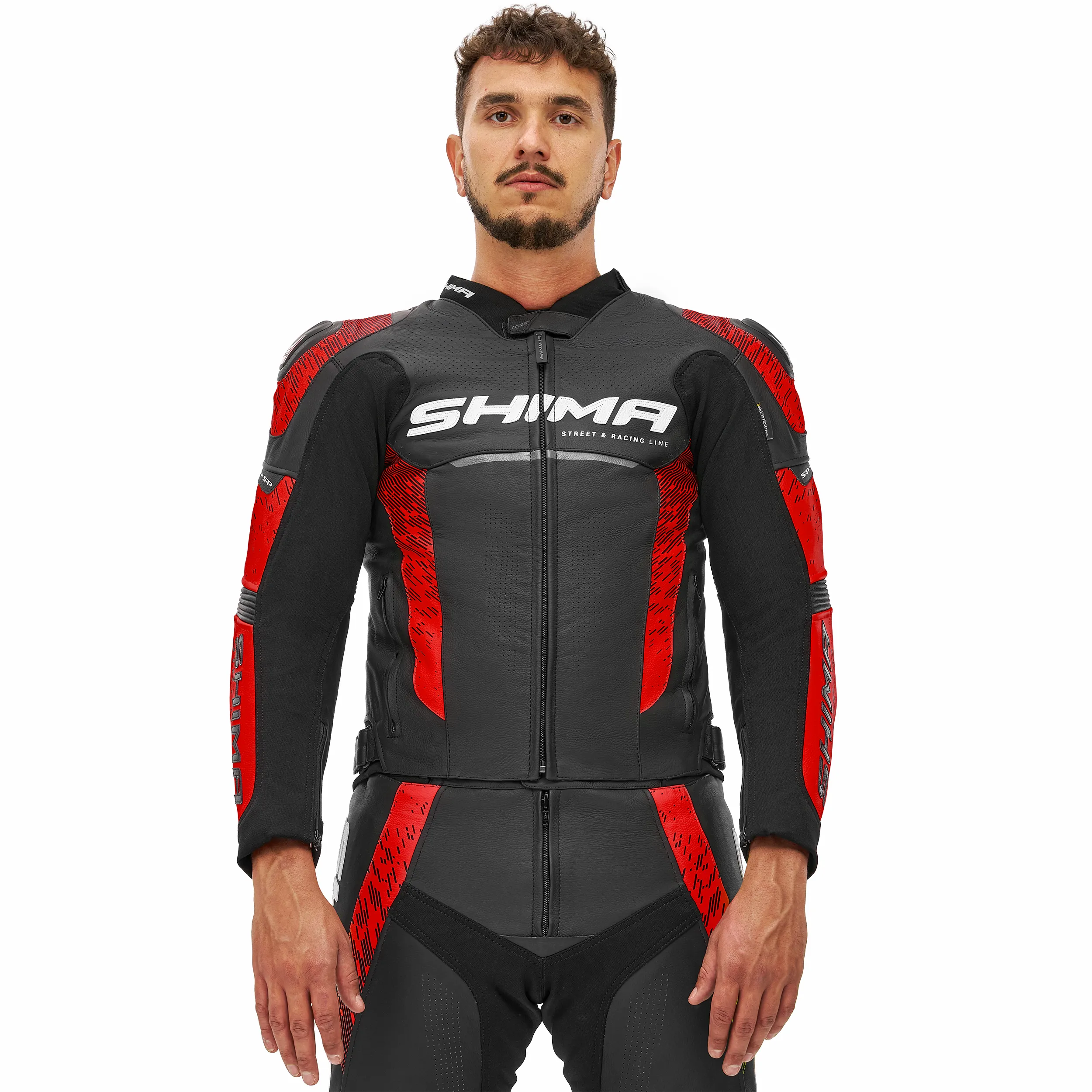 SHIMA STR 2.0 JKT RED