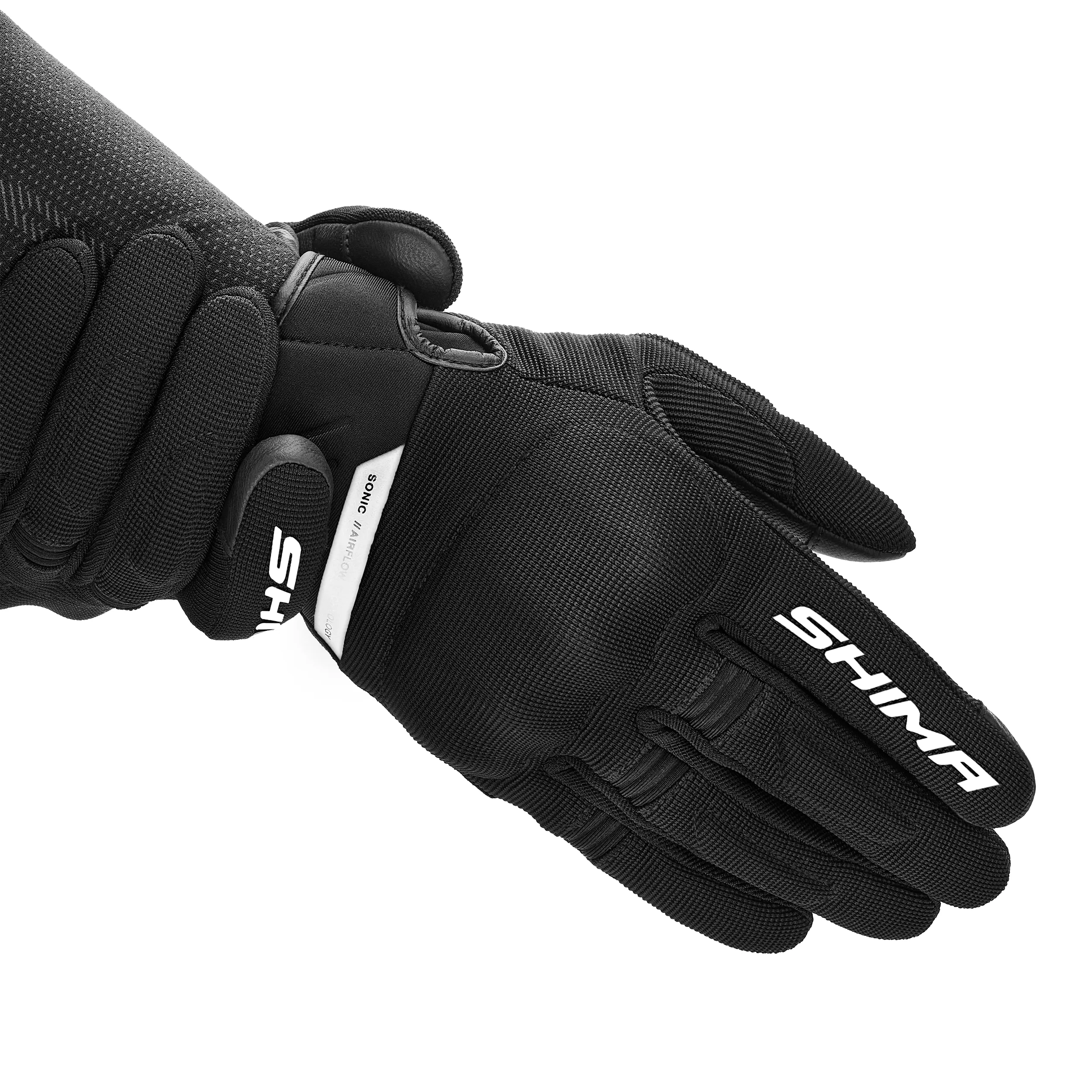SHIMA SONIC MEN GLV BLK/WHT