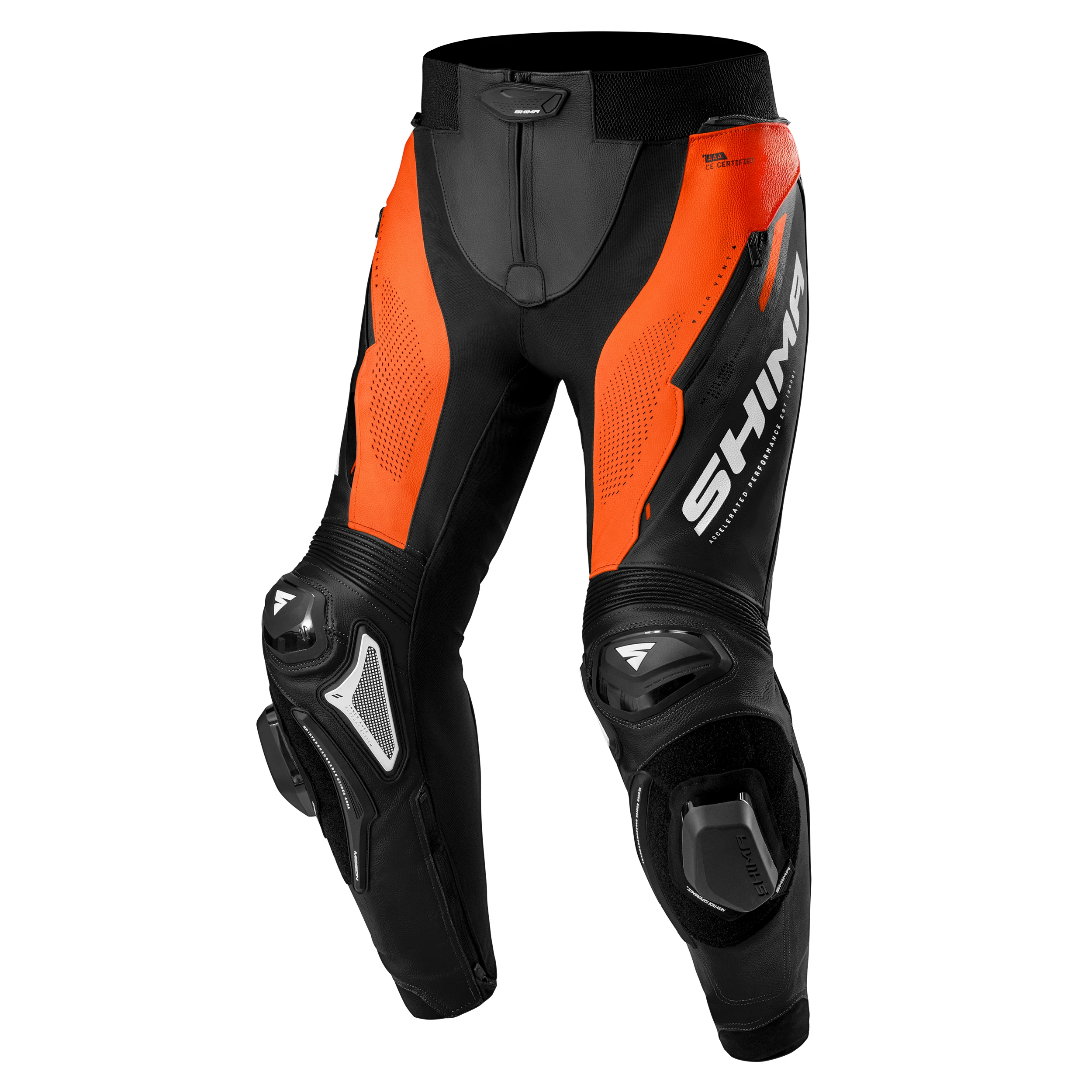 SHIMA MISSION ST MEN PNT RED FLUO