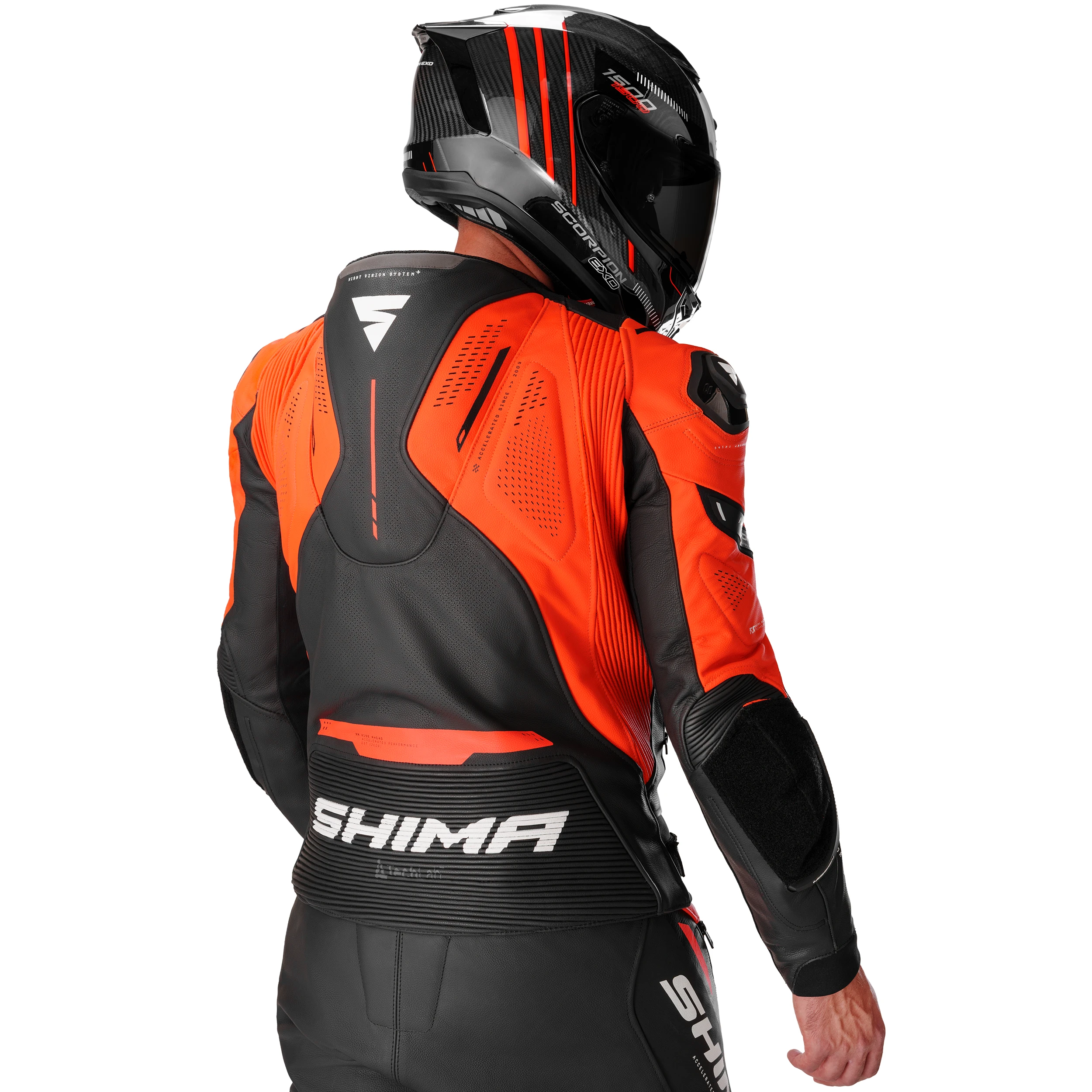 SHIMA MISSION ST MEN JKT G2 RED FLUO