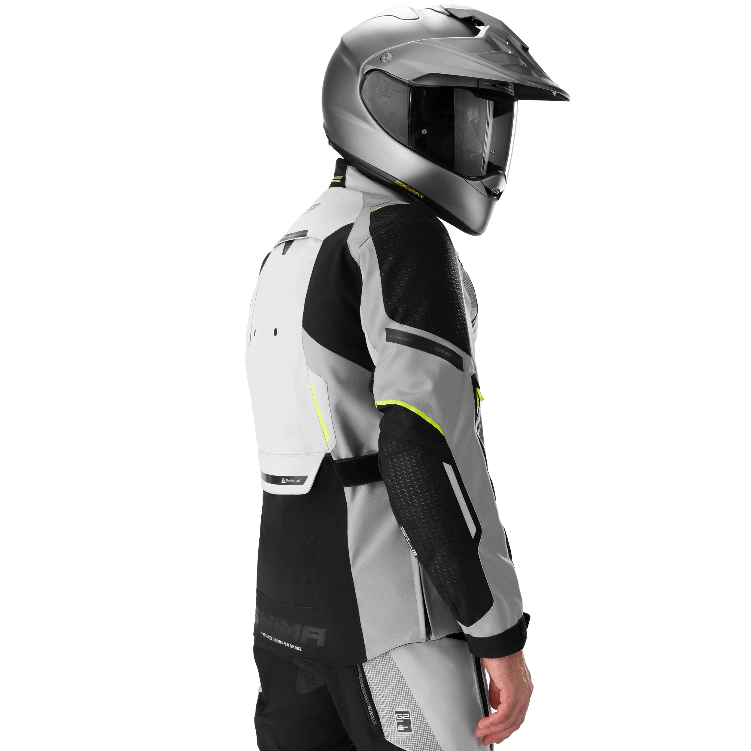 SHIMA HERO 3.0 MEN JKT G2 GREY/FLUO