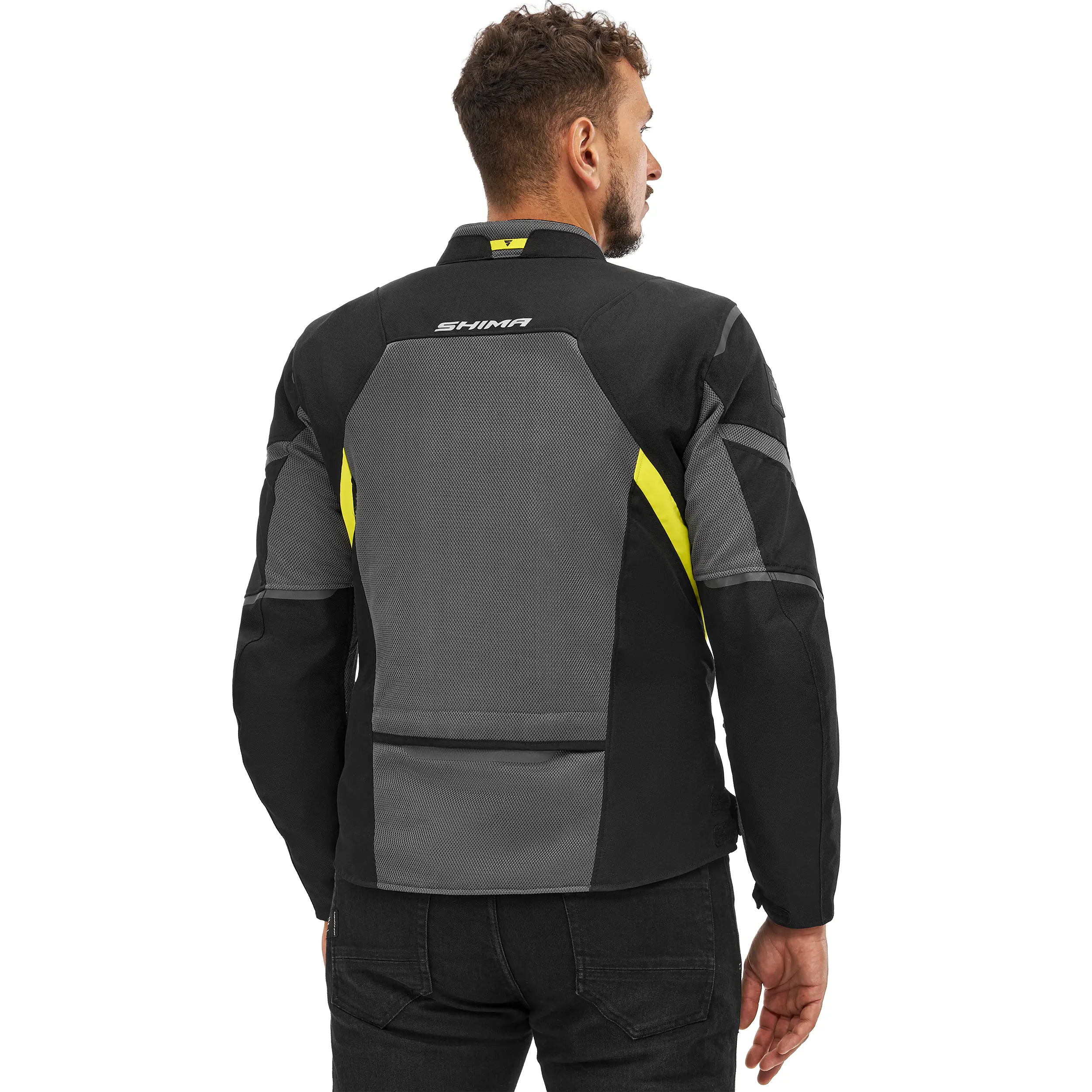 SHIMA RUSH 2.0 MEN VENT JKT FLUO