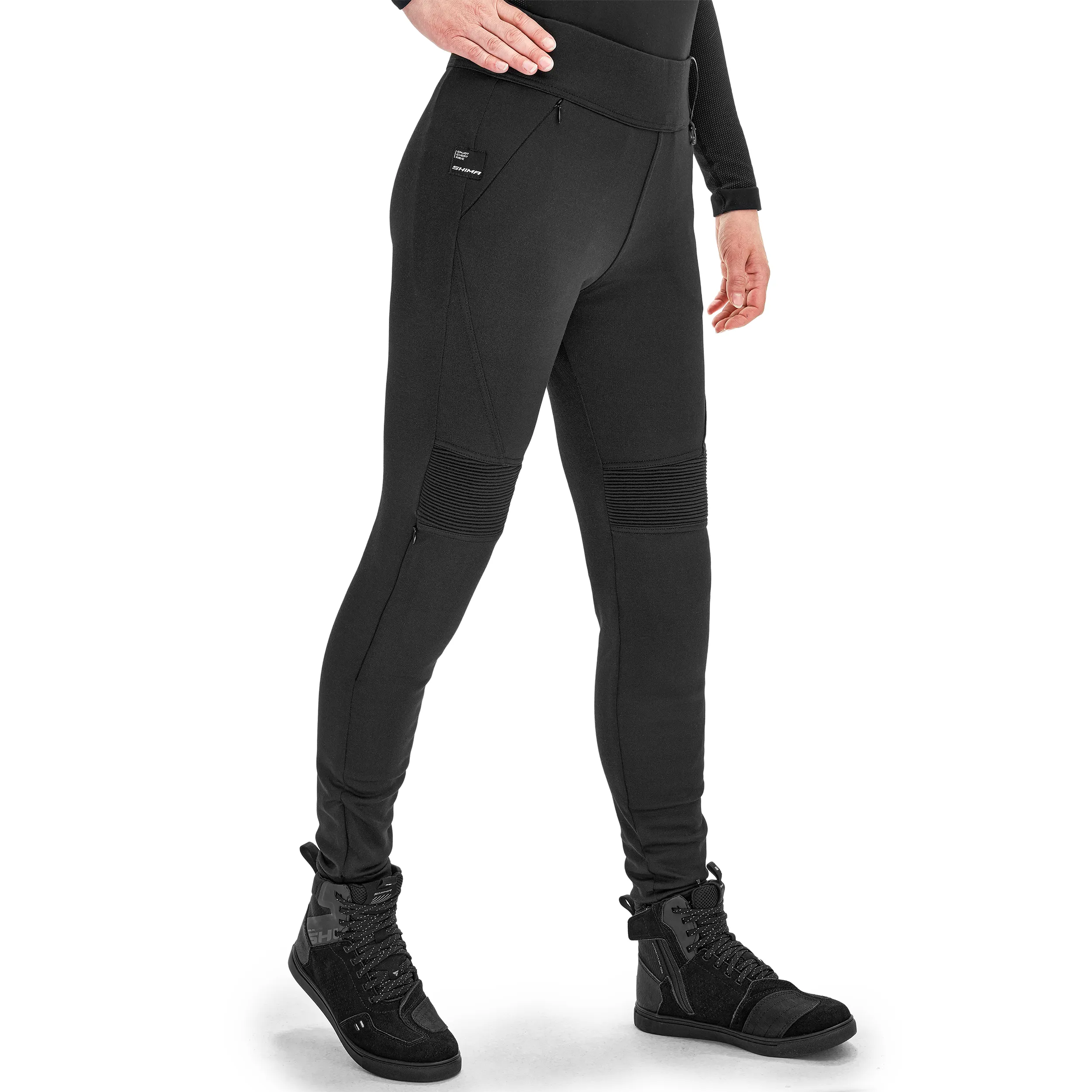 SHIMA VESPER LADY PNT BLK