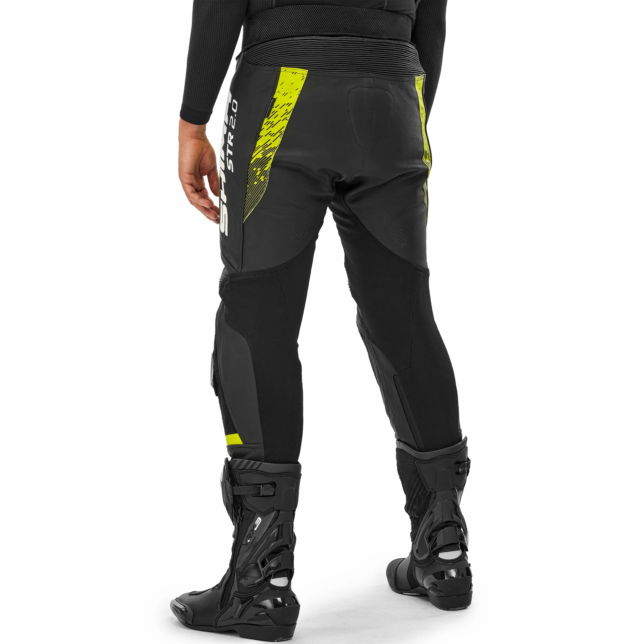 SHIMA STR 2.0 PANT BLK FLUO