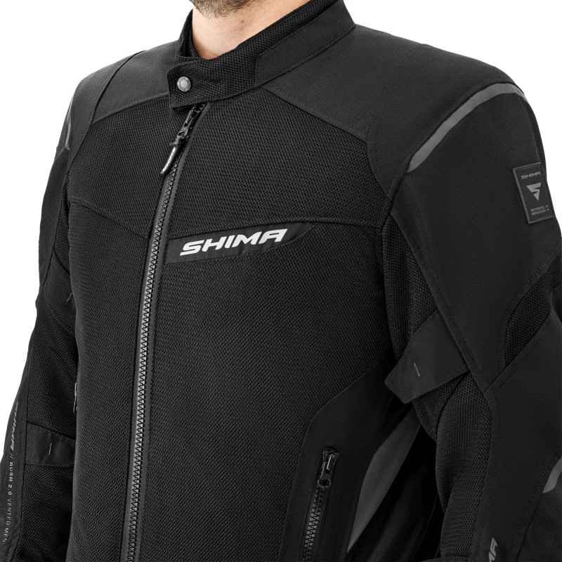 SHIMA RUSH 2.0 MEN VENT JKT BLK