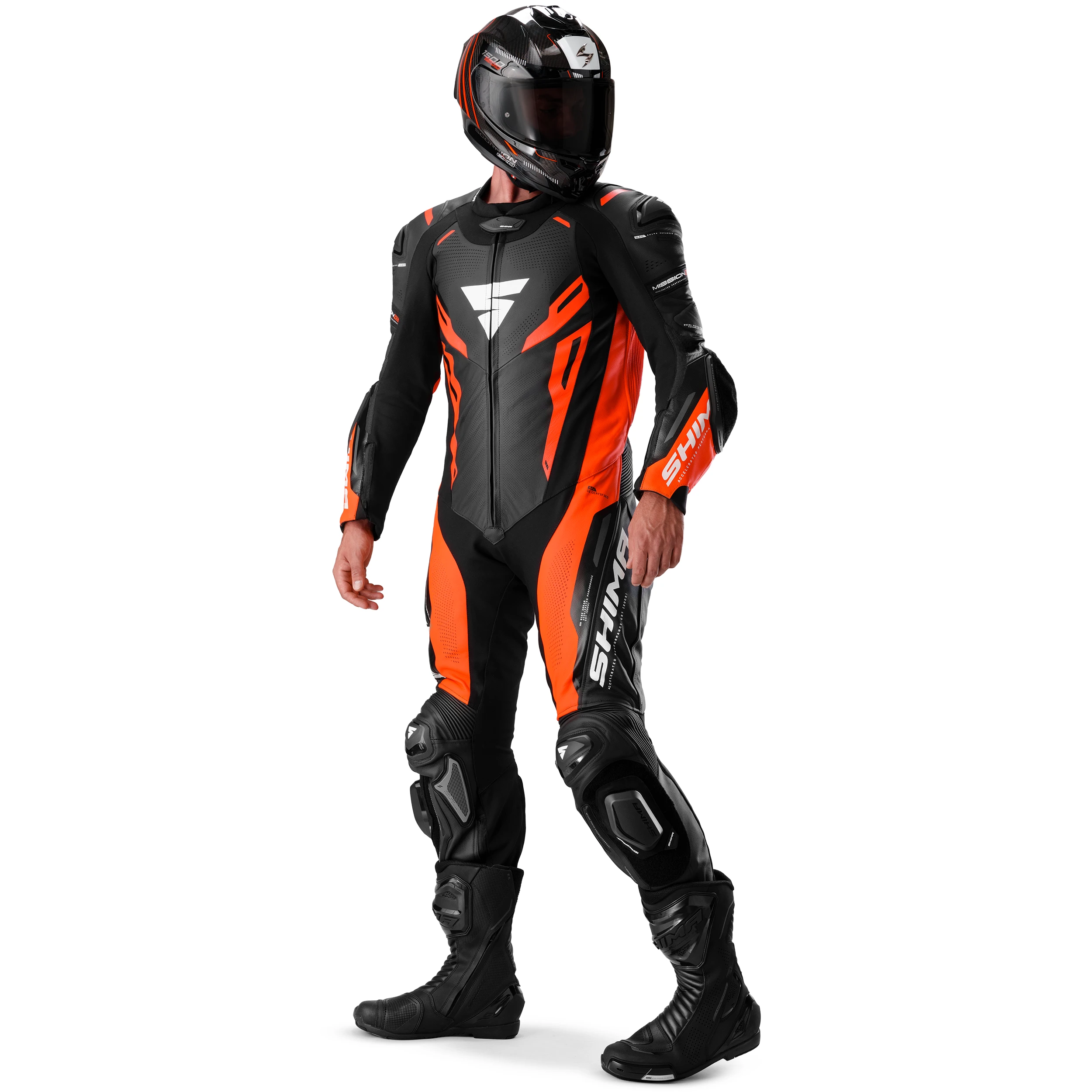 SHIMA MISSION RS MEN BLK/RED