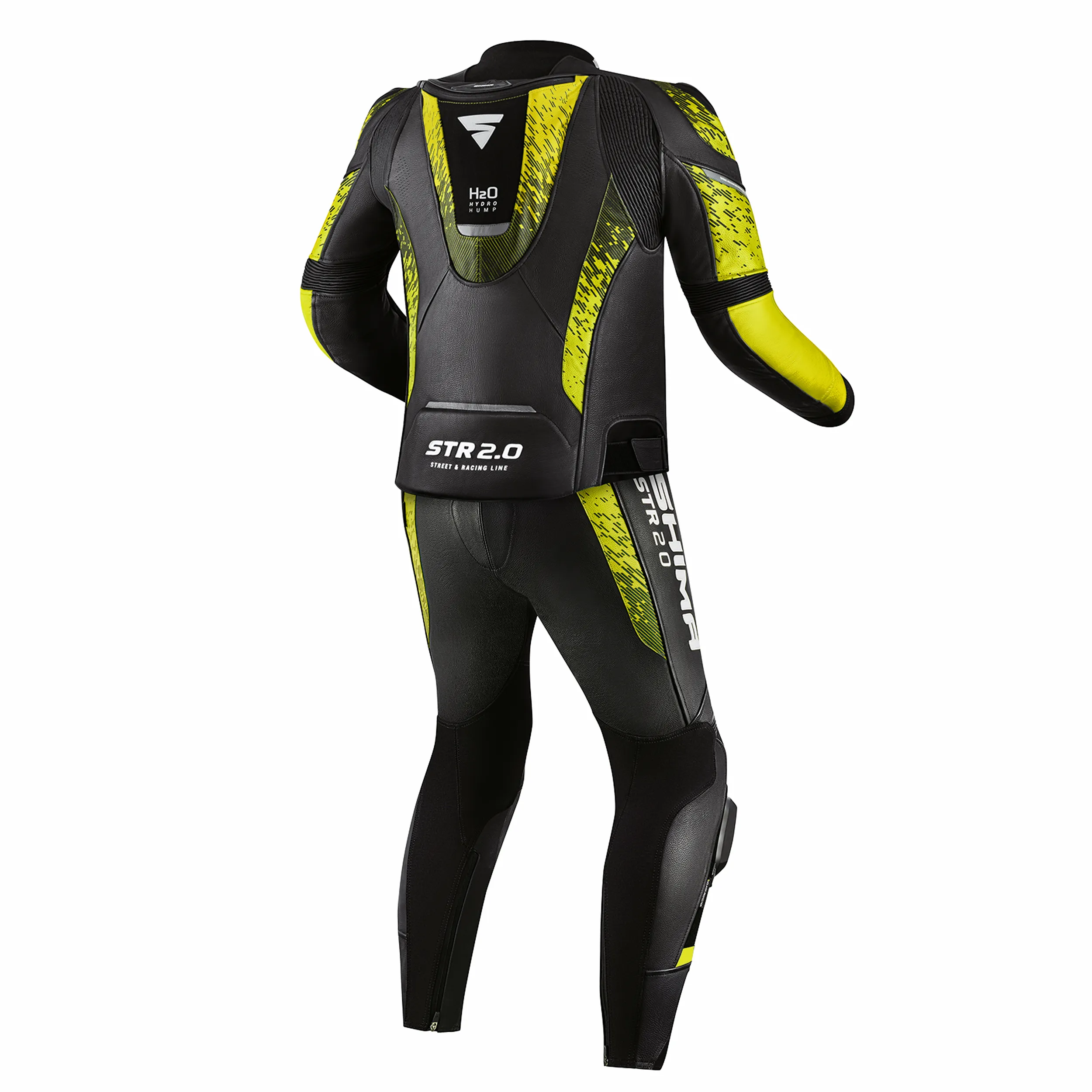 SHIMA STR 2.0 PANT BLK FLUO
