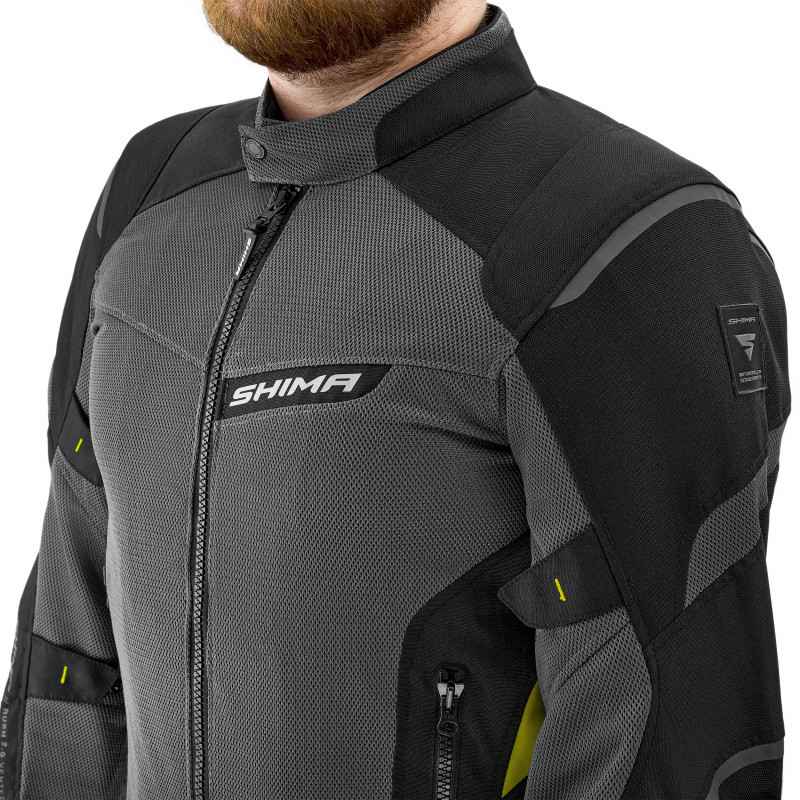 SHIMA RUSH 2.0 MEN VENT JKT FLUO