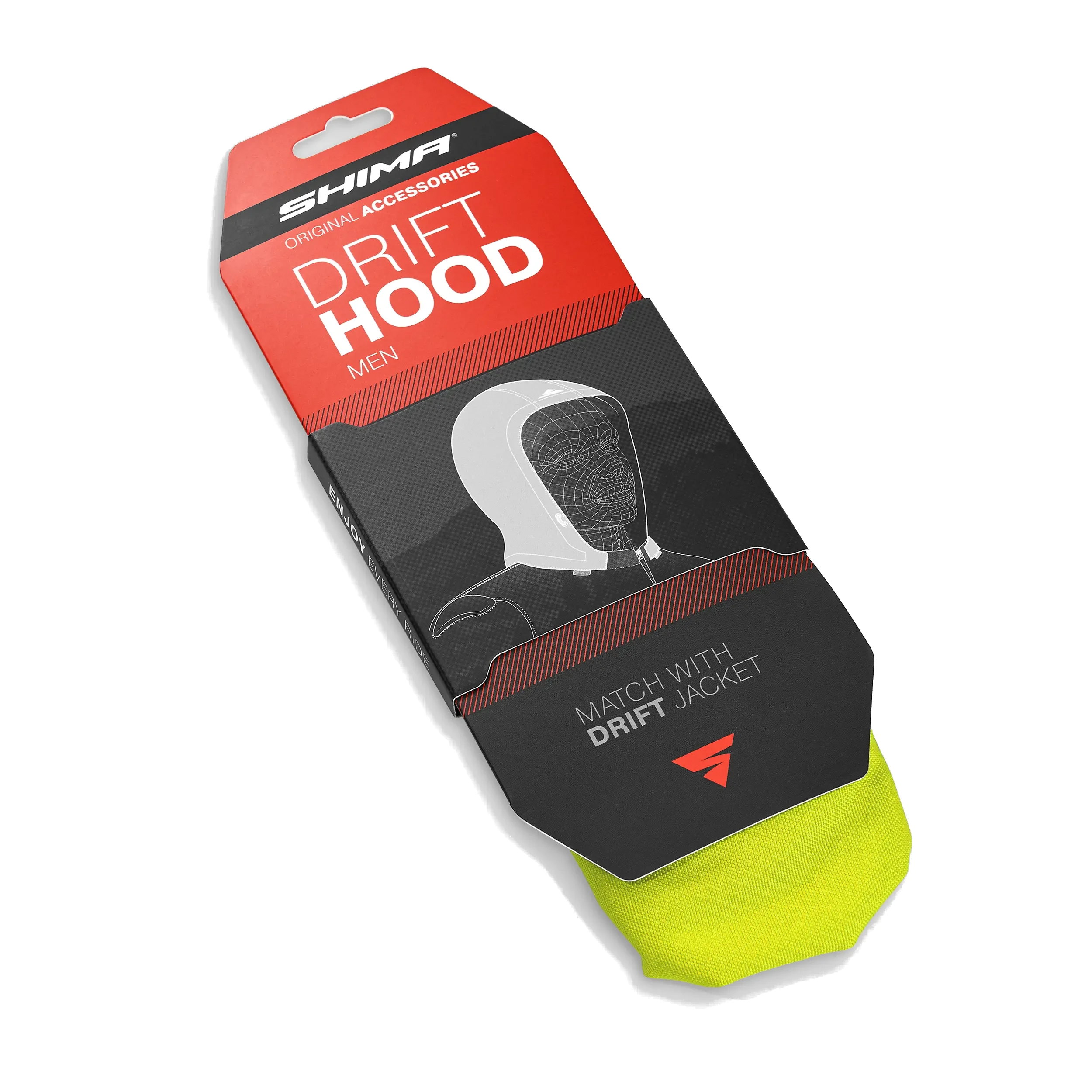 SHIMA DRIFT LADY HOOD FLUO