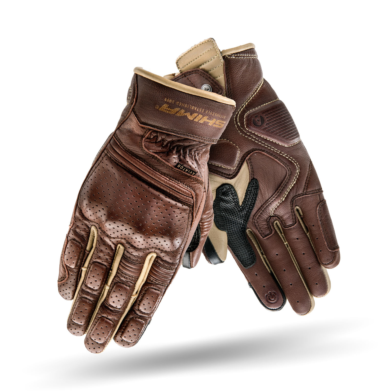 SHIMA AVIATOR LIGHT BROWN