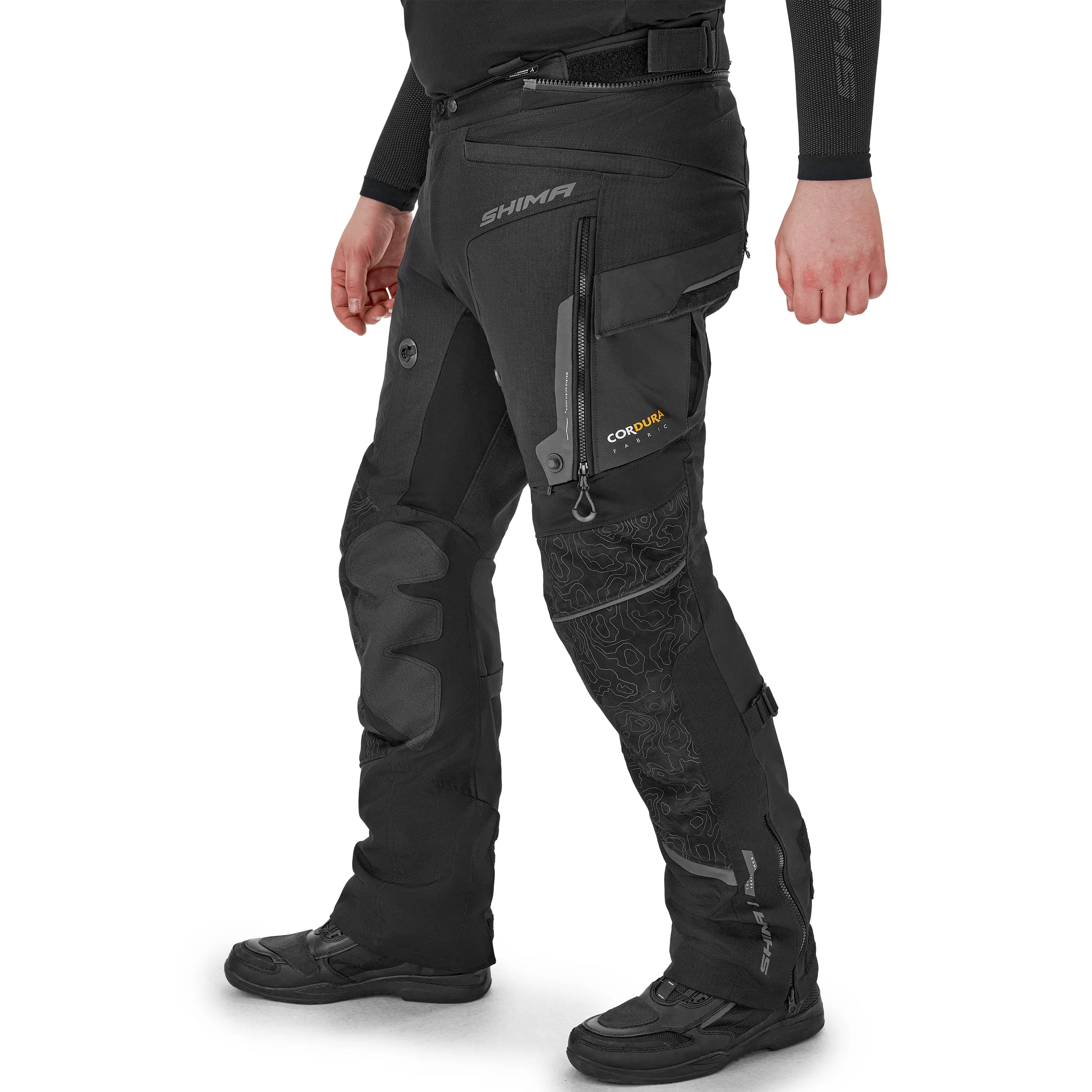 SHIMA TRACKER MEN PNT BLK