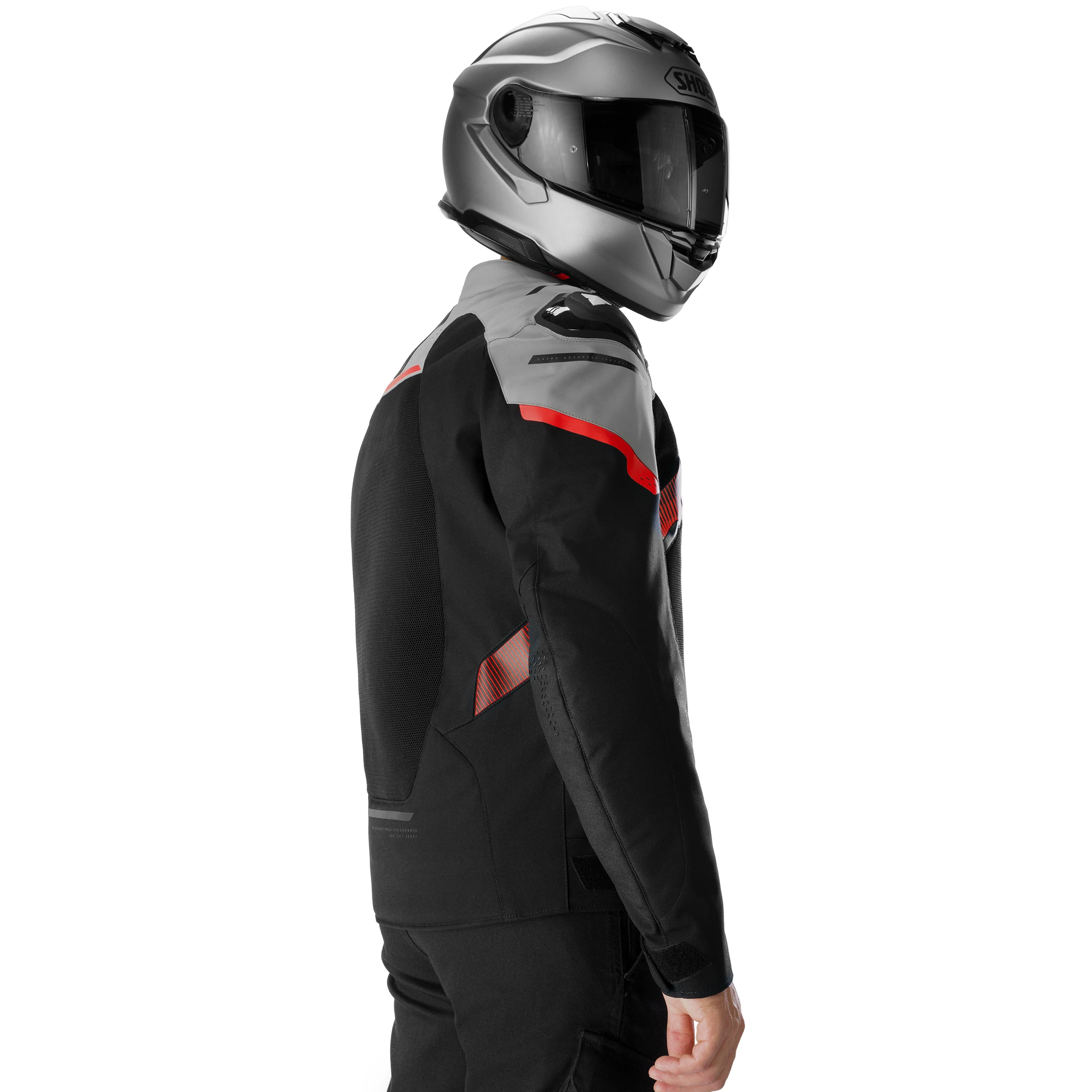 SHIMA STX MEN AIR JKT G2 GRY/RD