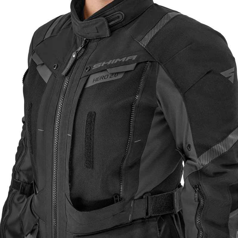 SHIMA HERO 2.0 LADY JKT BLK