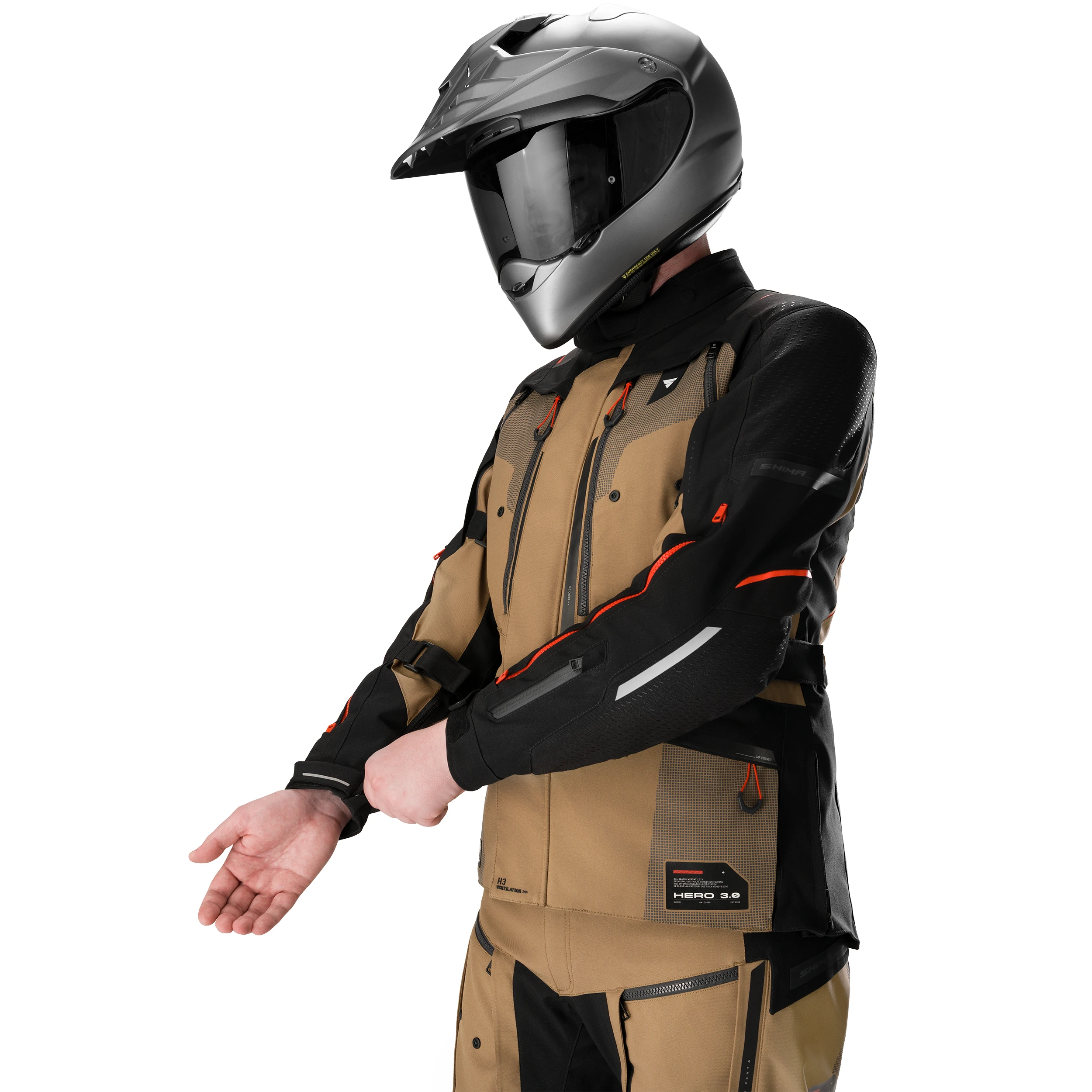 SHIMA HERO 3.0 MEN JKT G2 BROWN
