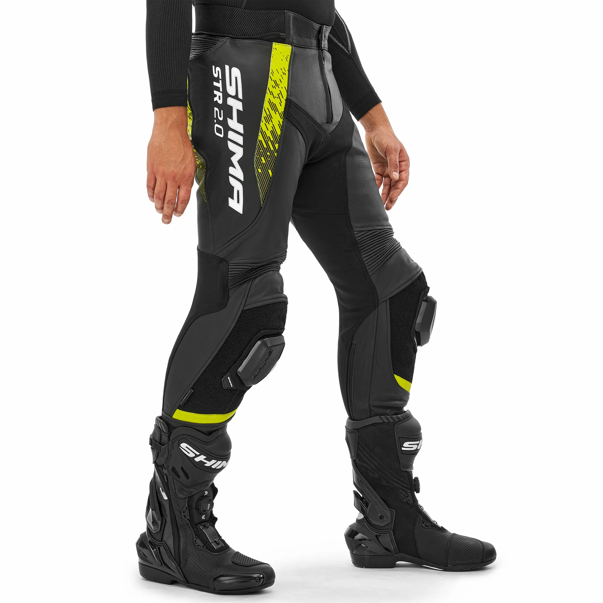 SHIMA STR 2.0 PANT BLK FLUO