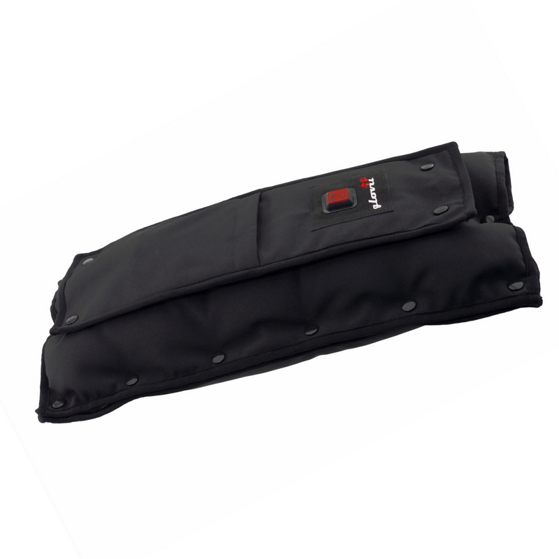 Ogrzewana mufka Glovii 4 w 1, włókno węglowe, 9 W, na powerbank