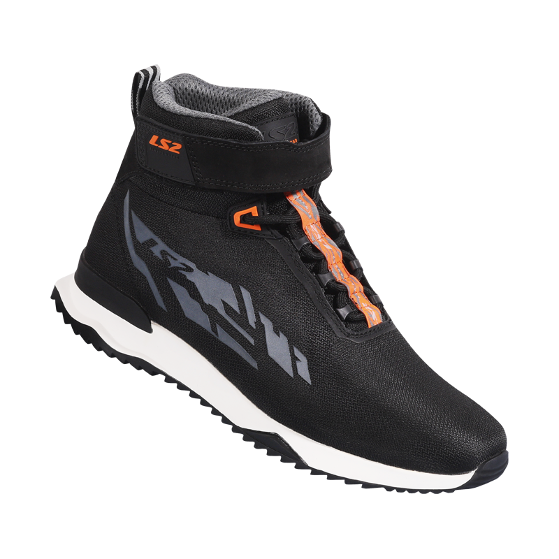 BUTY LS2 ACRUX MAN BLACK H-V ORANGE