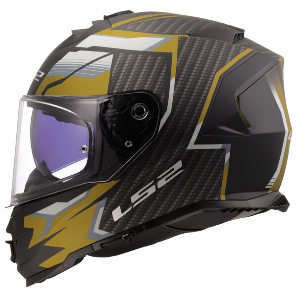 KASK LS2 FF800 STORM II TRACKER M.BLA. GOLD-06
