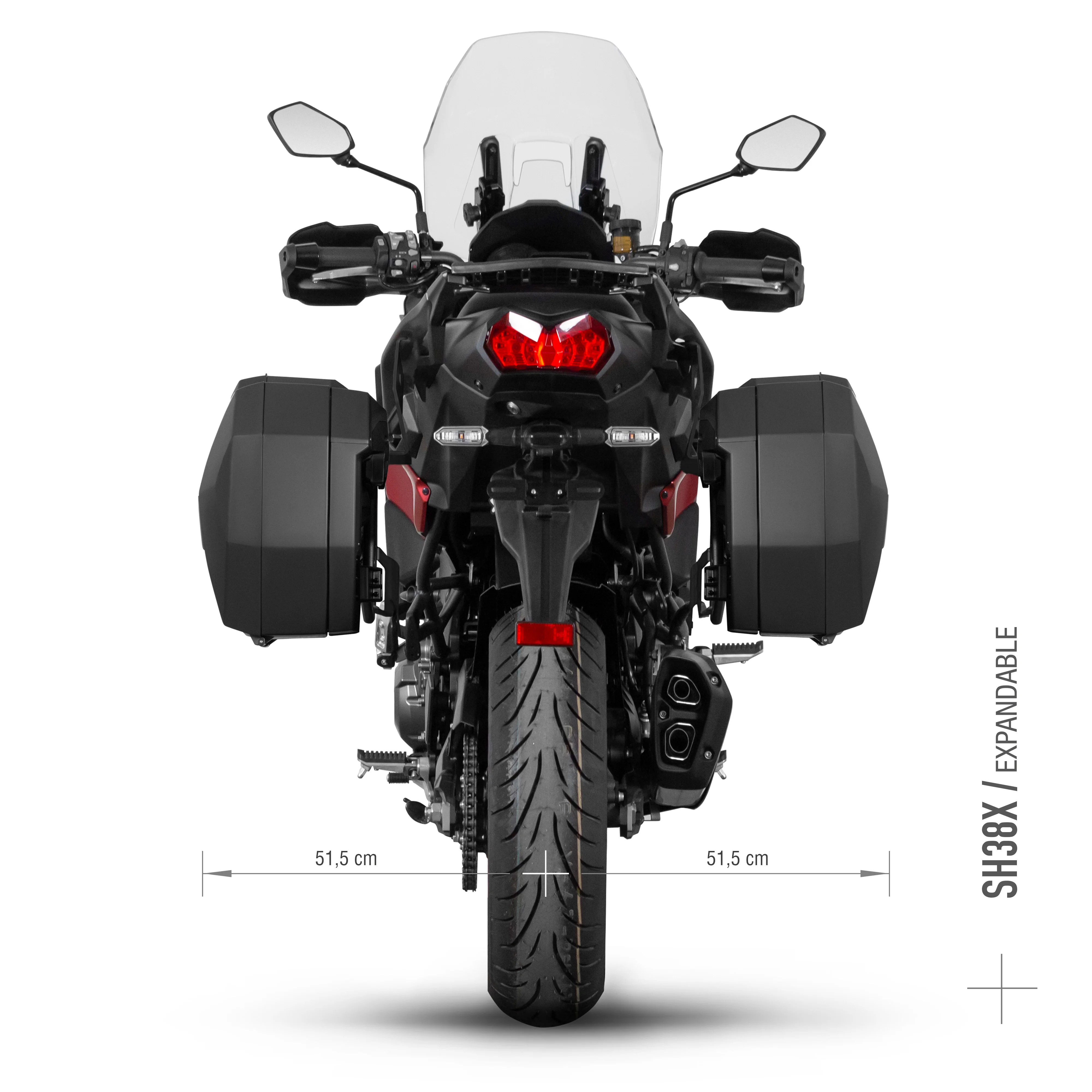 STELAŻ KUFRA BOCZNEGO 3P SHAD DO KAWASAKI VERSYS 1
