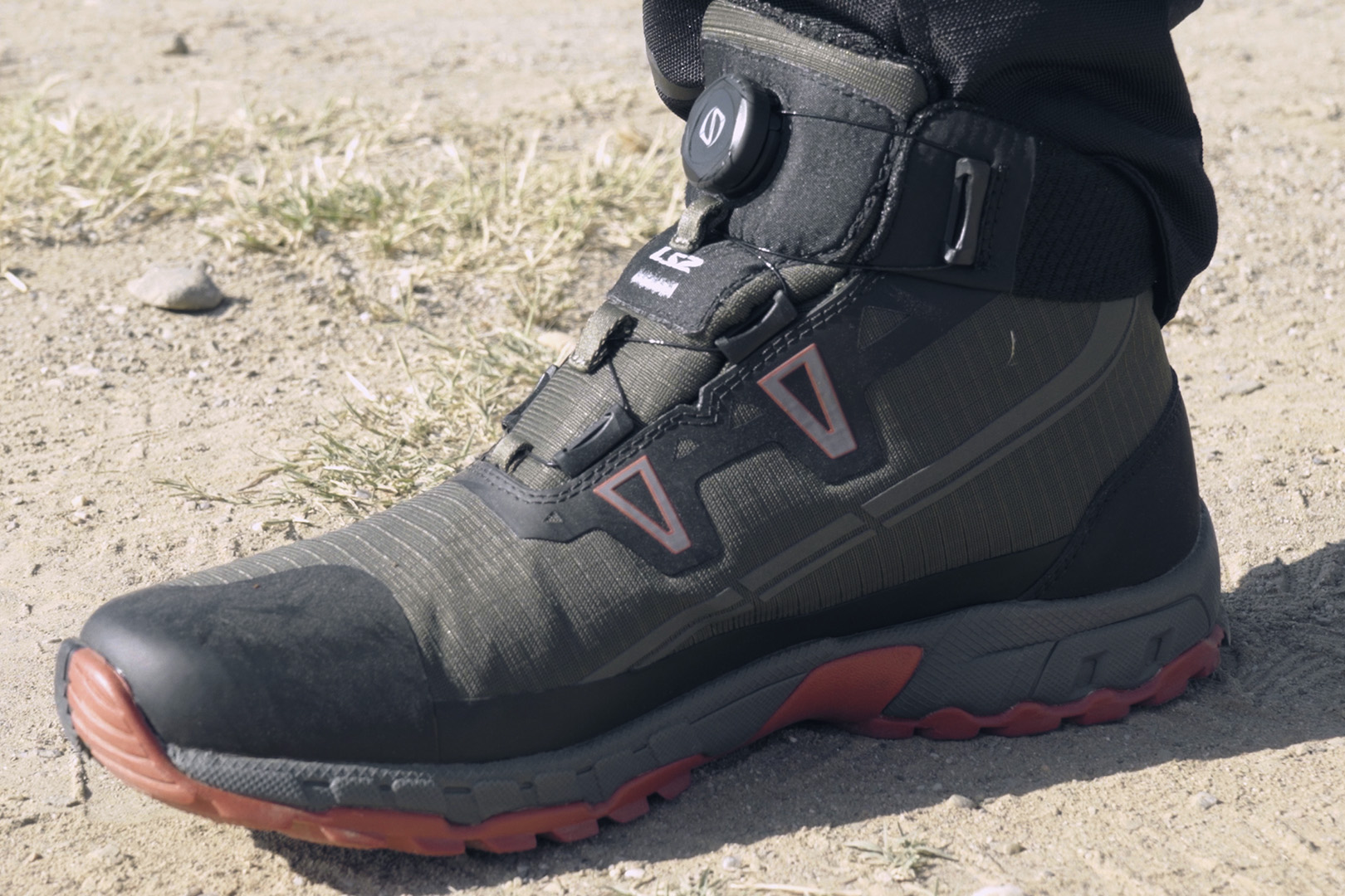 BUTY LS2 TREKKER  LADY WP BLACK H-V YELLOW 38