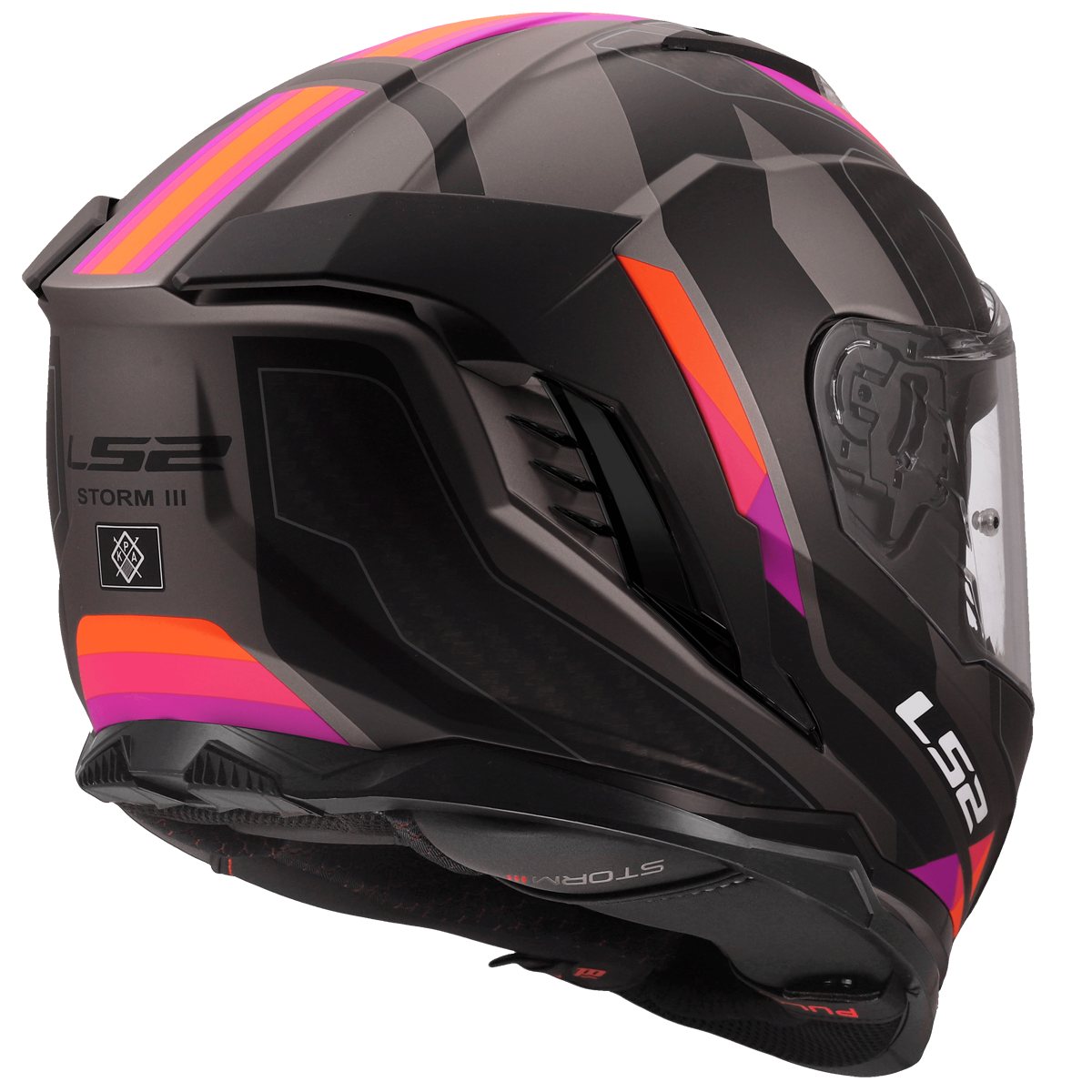 KASK LS2 FF818 STORM III SPORTY GREY PURPLE