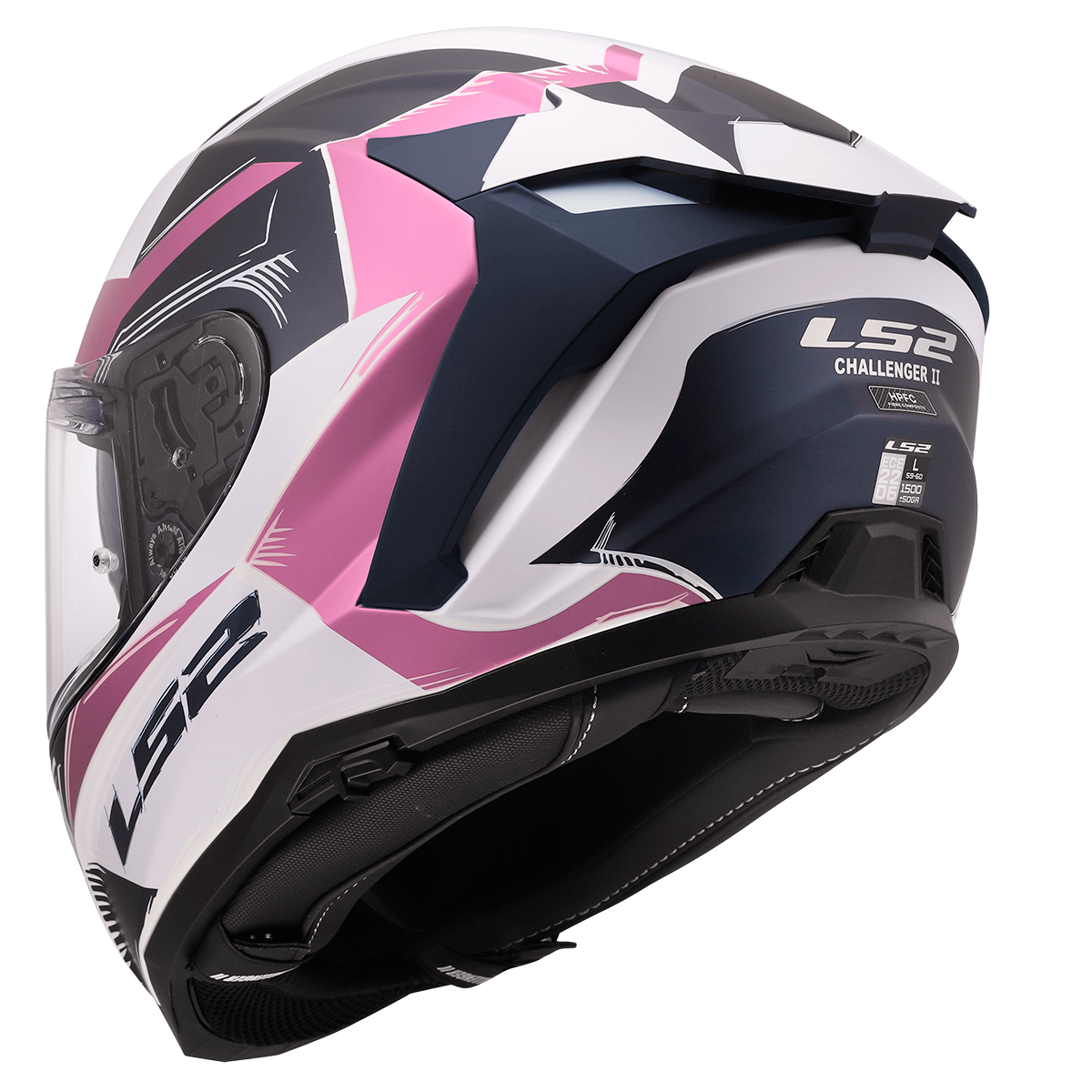 KASK LS2 FF817 CHALLENGER II FLAMAN LAVENDER S