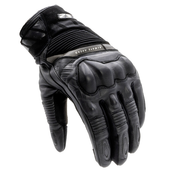 RĘKAWICE LS2 OCTANE WP LEATHER MAN BLACK