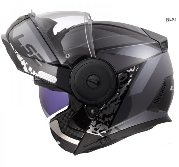 KASK LS2 FF902 SCOPE II OXYD BLACK TITAN +PNLCK