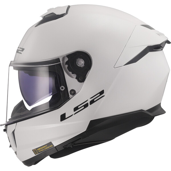 KASK LS2 FF808 STREAM II SOLID WHITE-06