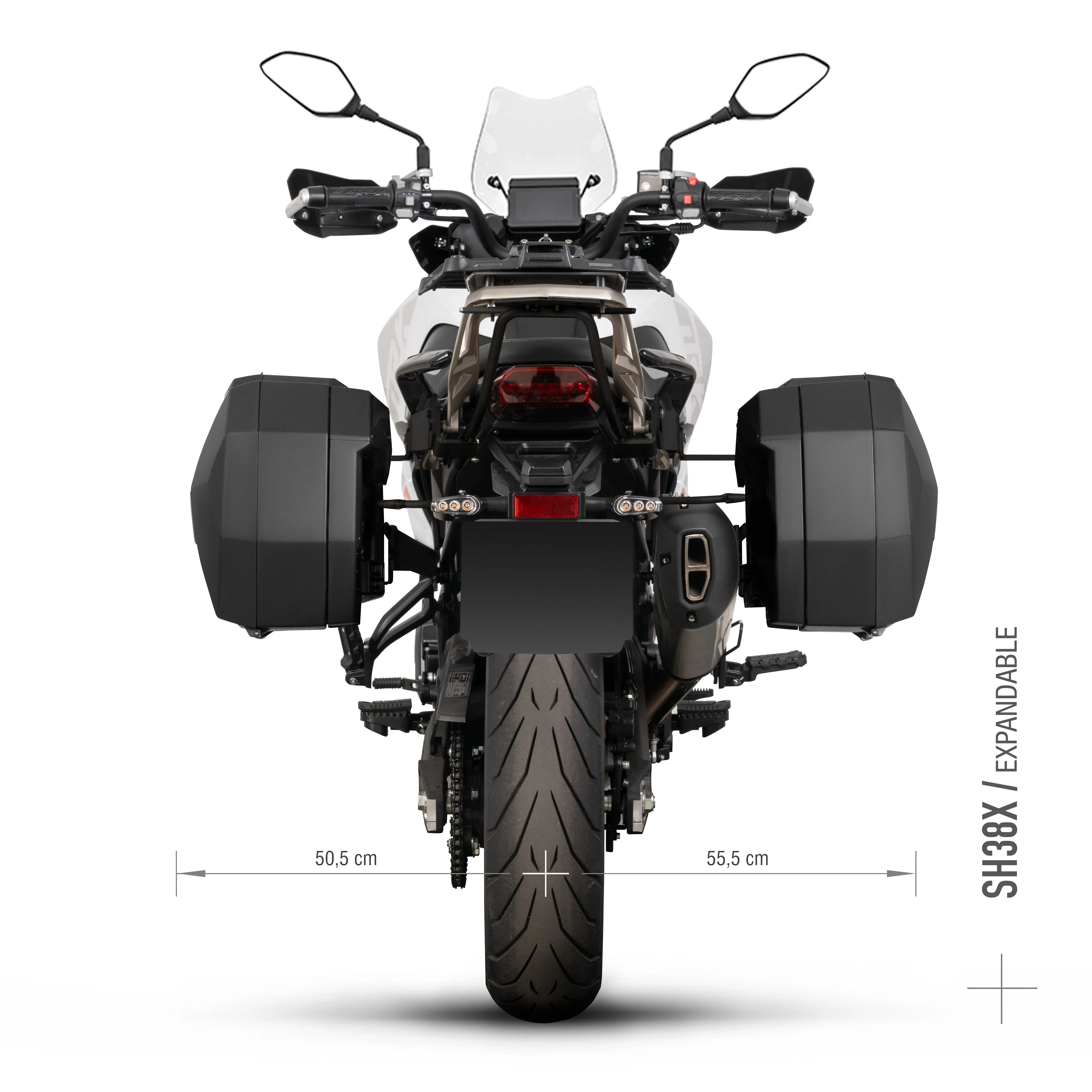 STELAŻ KUFRA BOCZNEGO 3P SHAD DO BENELLI TRK 702