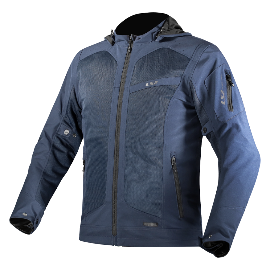 KURTKA LS2 BOLTON AIR MAN DARK BLUE