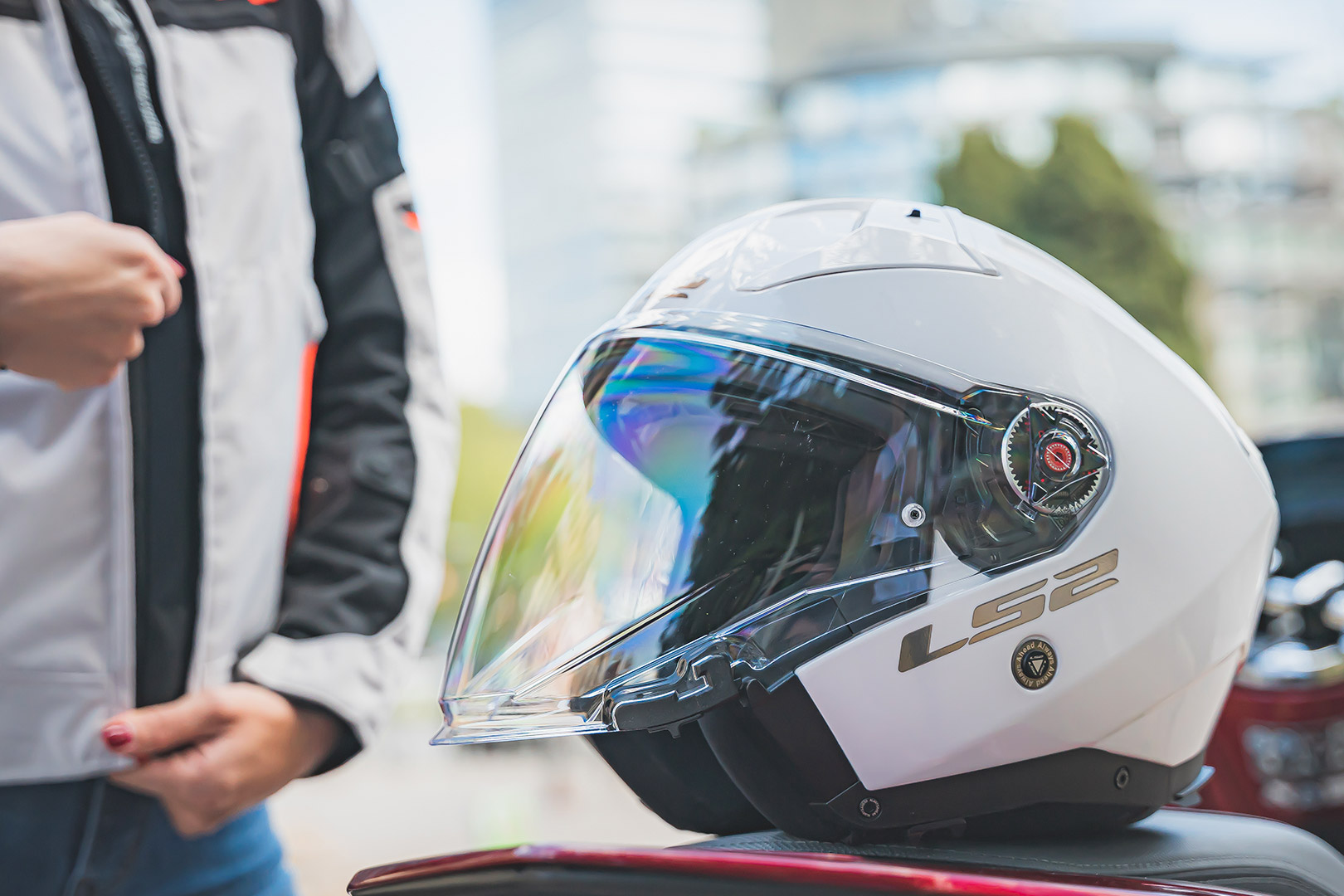 KASK LS2 OF603 INFINITY II SOLID WHITE