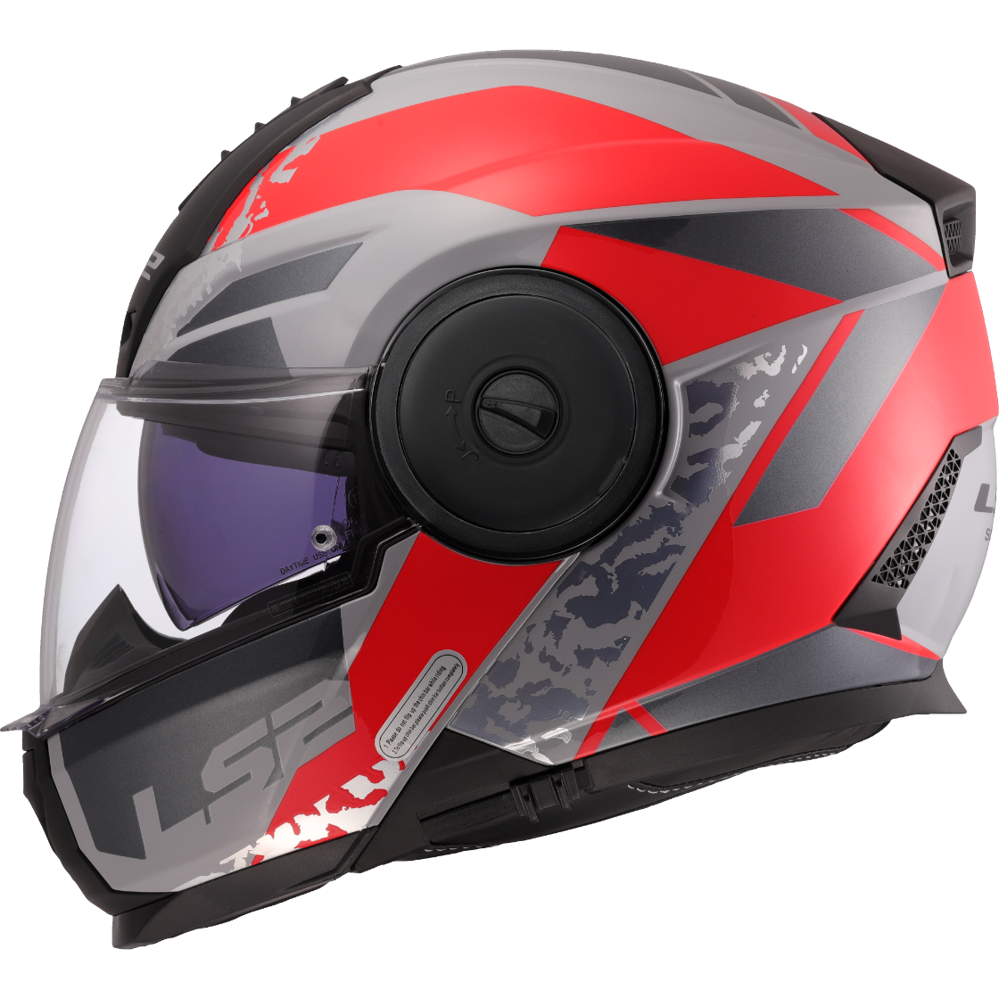 KASK LS2 FF902 SCOPE II OXYD GREY RED-06