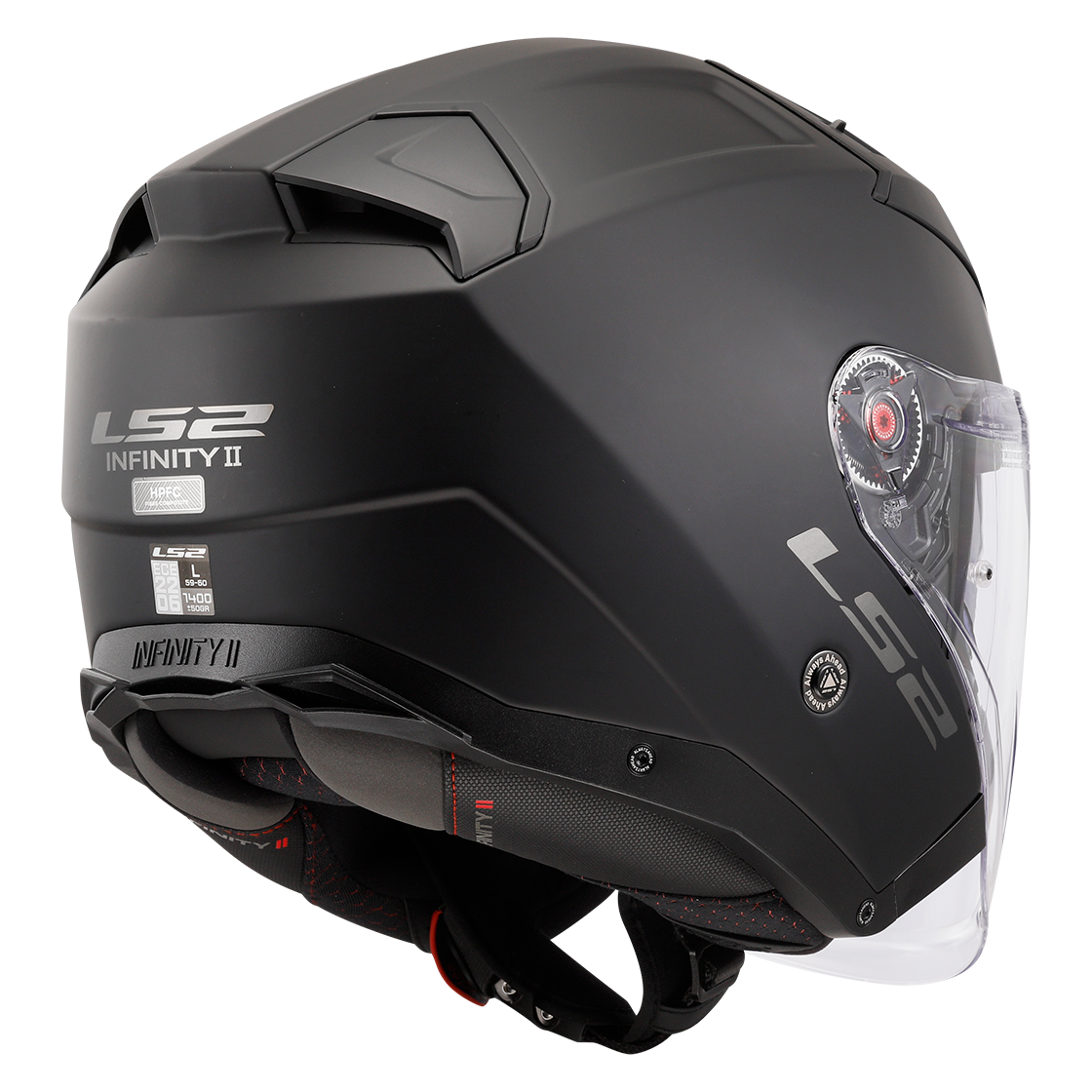 KASK LS2 OF603 INFINITY II SOLID MATT BLACK