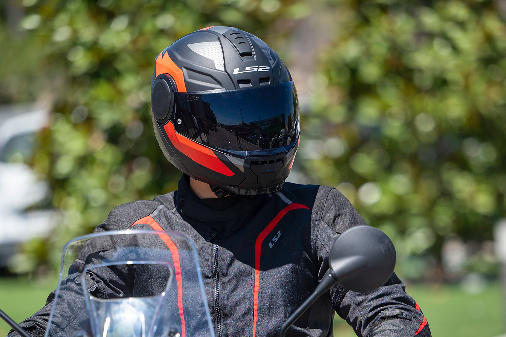 KASK LS2 FF902 SCOPE II DURIA WH. BLUE RED-06
