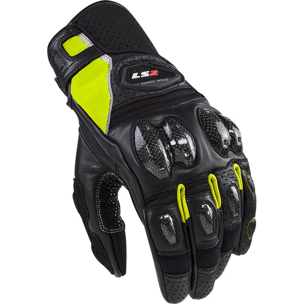 RĘKAWICE LS2 SPARK 2 MAN BLACK H-V L