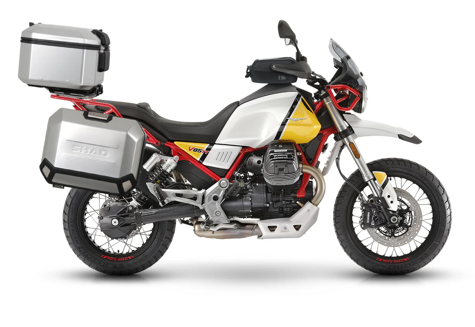 STELAŻ KUFRA TYŁ SHAD DO MOTO GUZZI V85TT