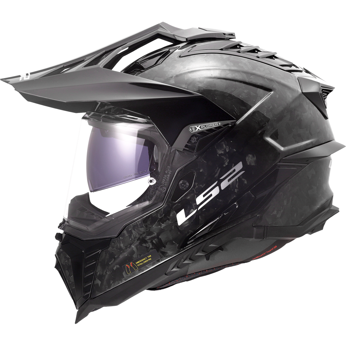 KASK LS2 MX701 EXPLORER C FORGED CARBON