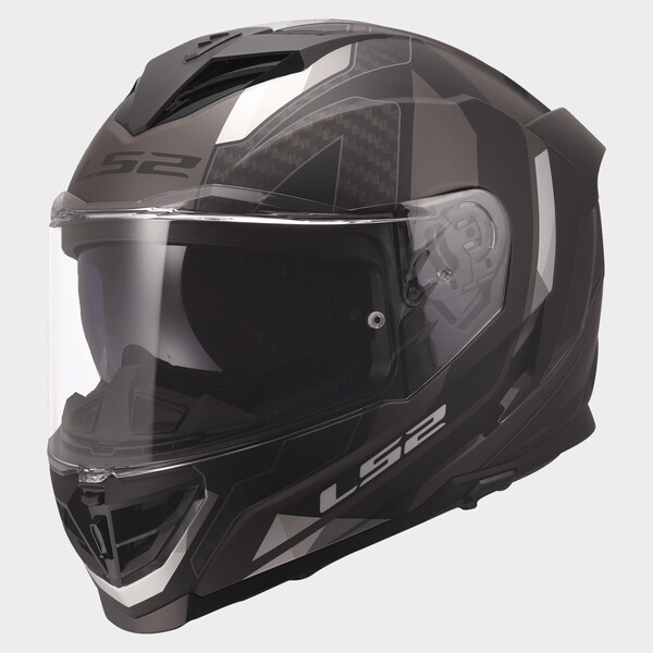 KASK LS2 FF818 STORM III SPORTY BLACK GREY