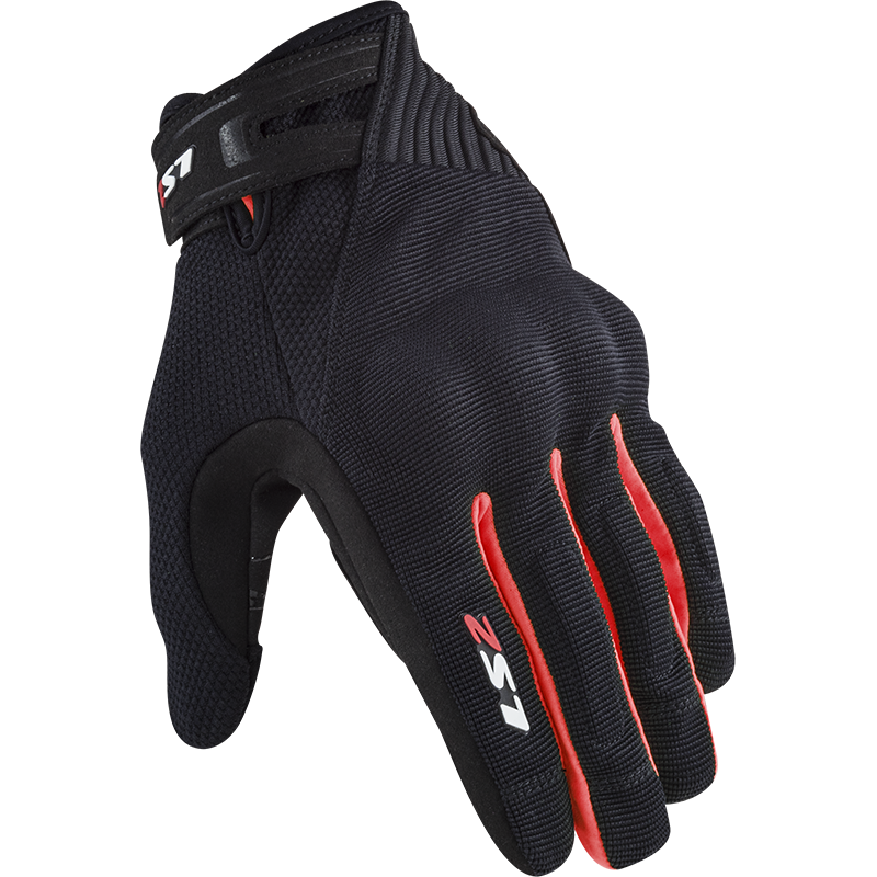 RĘKAWICE LS2 DART 2 MAN BLACK RED 3XL