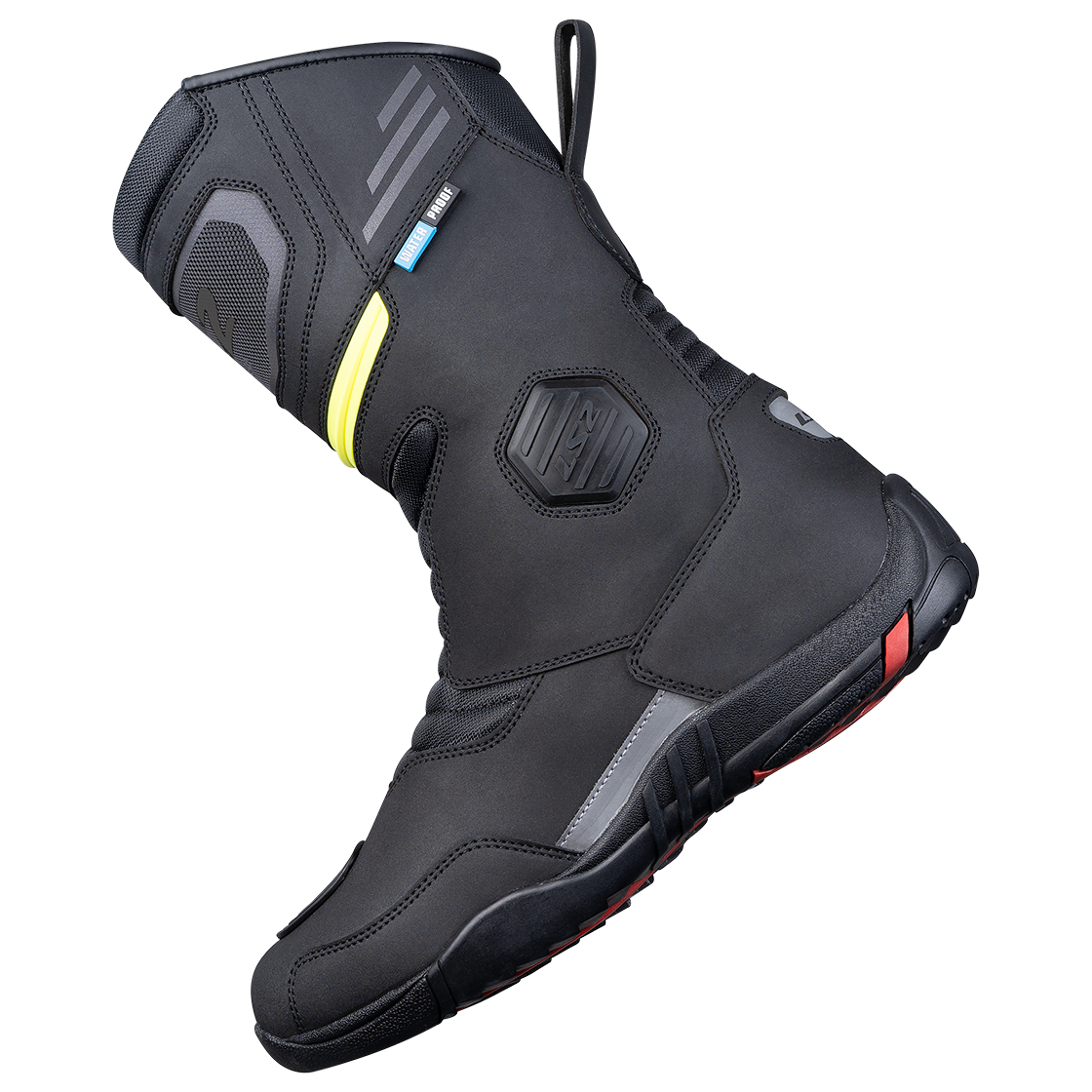 BUTY LS2 GOBY MAN WP BLACK H-V YELLOW