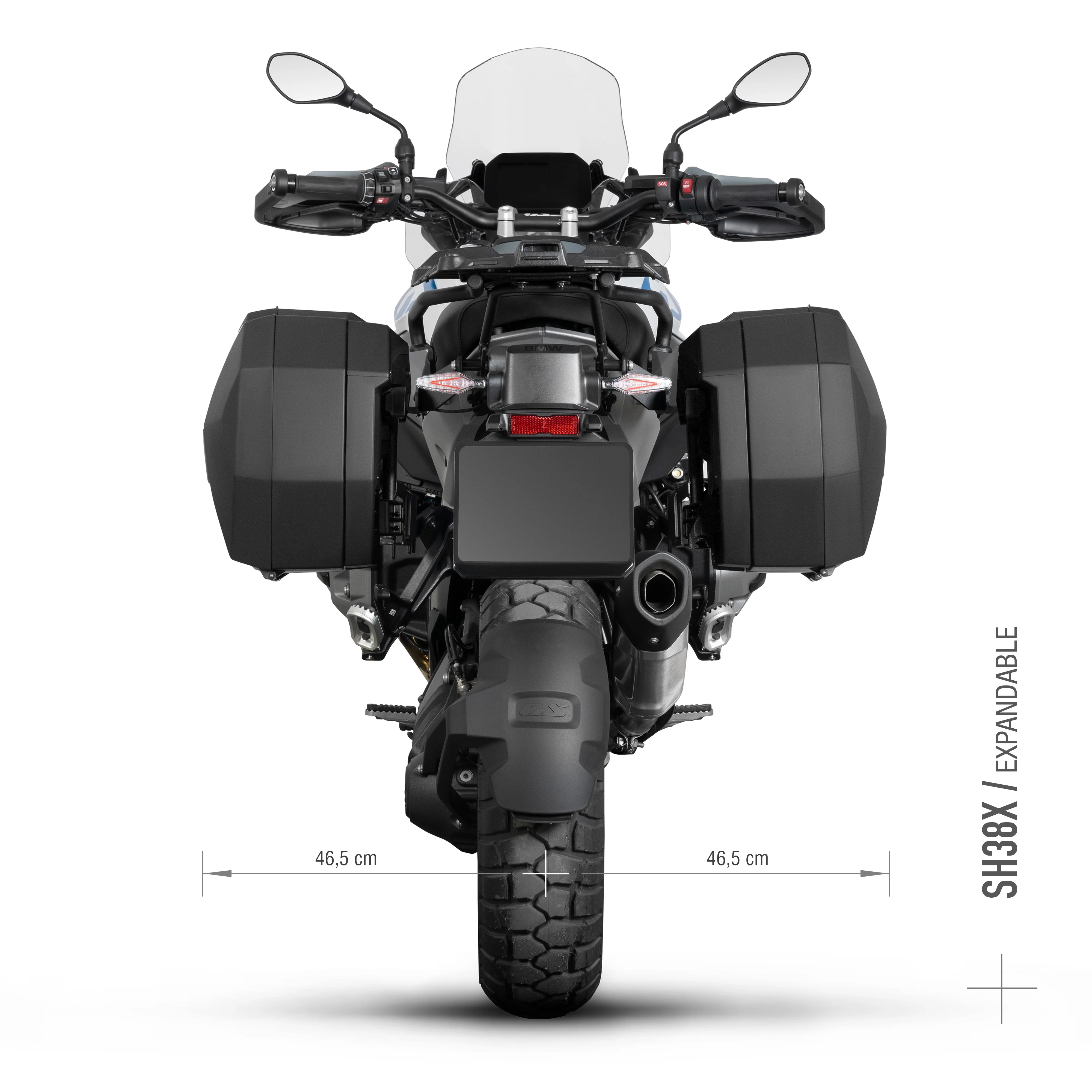 STELAŻ KUFRA BOCZNEGO 3P SHAD DO BMW R1300GS