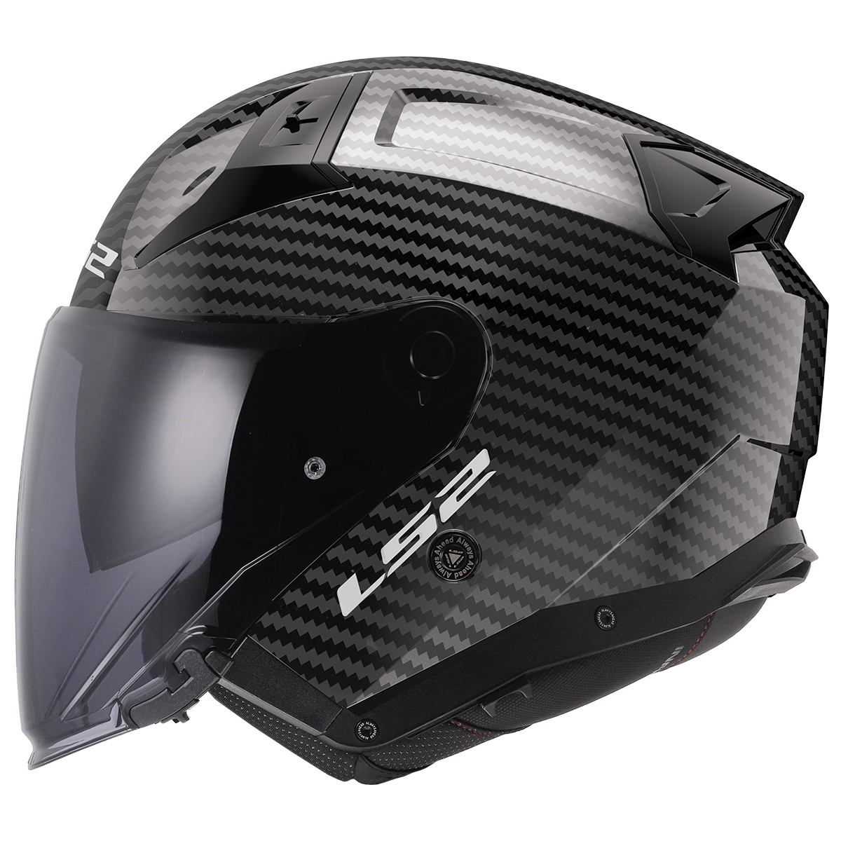 KASK LS2 OF603 INFINITY II CARBON SOLID-06