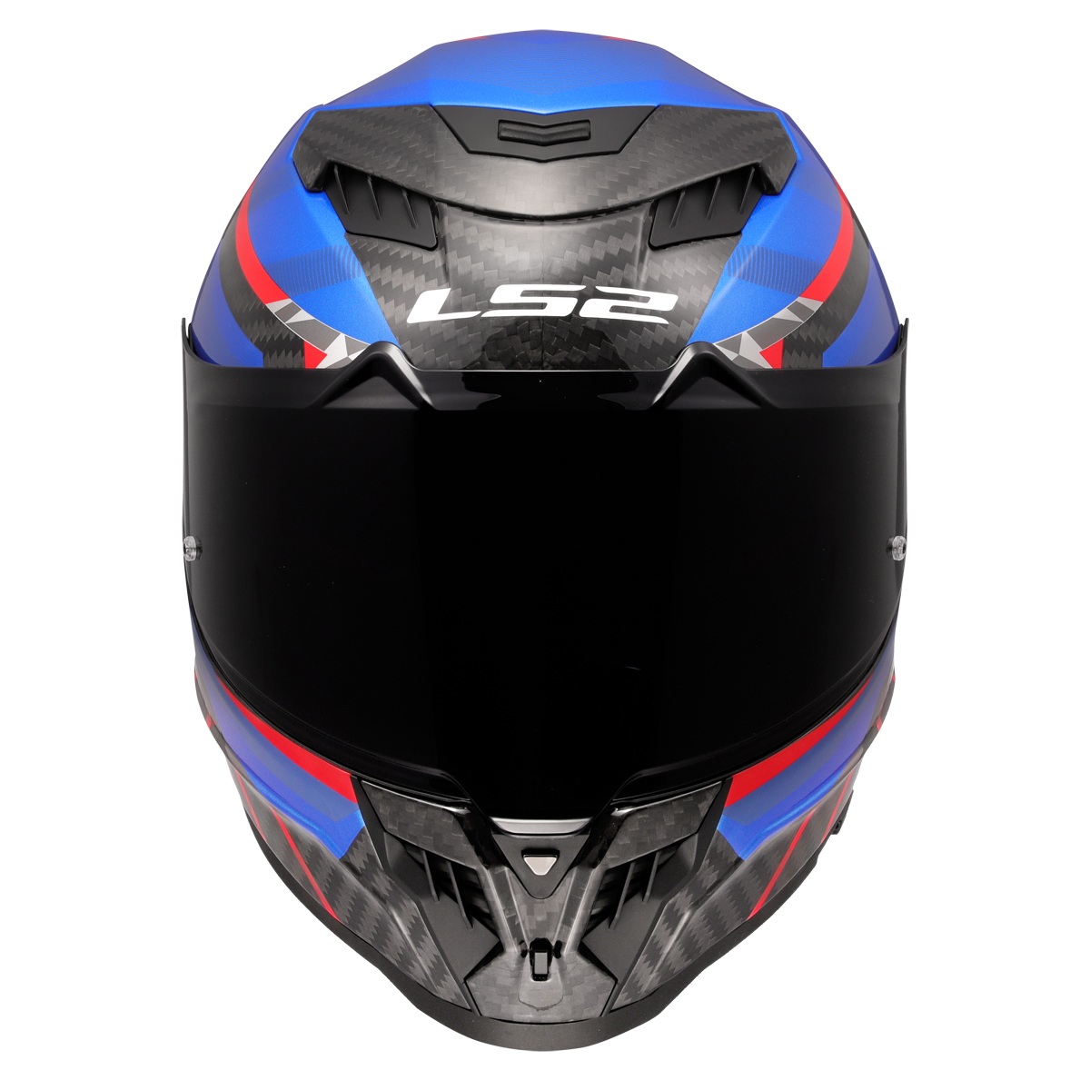 KASK LS2 FF807 DRAGON TRAX BLUE RED